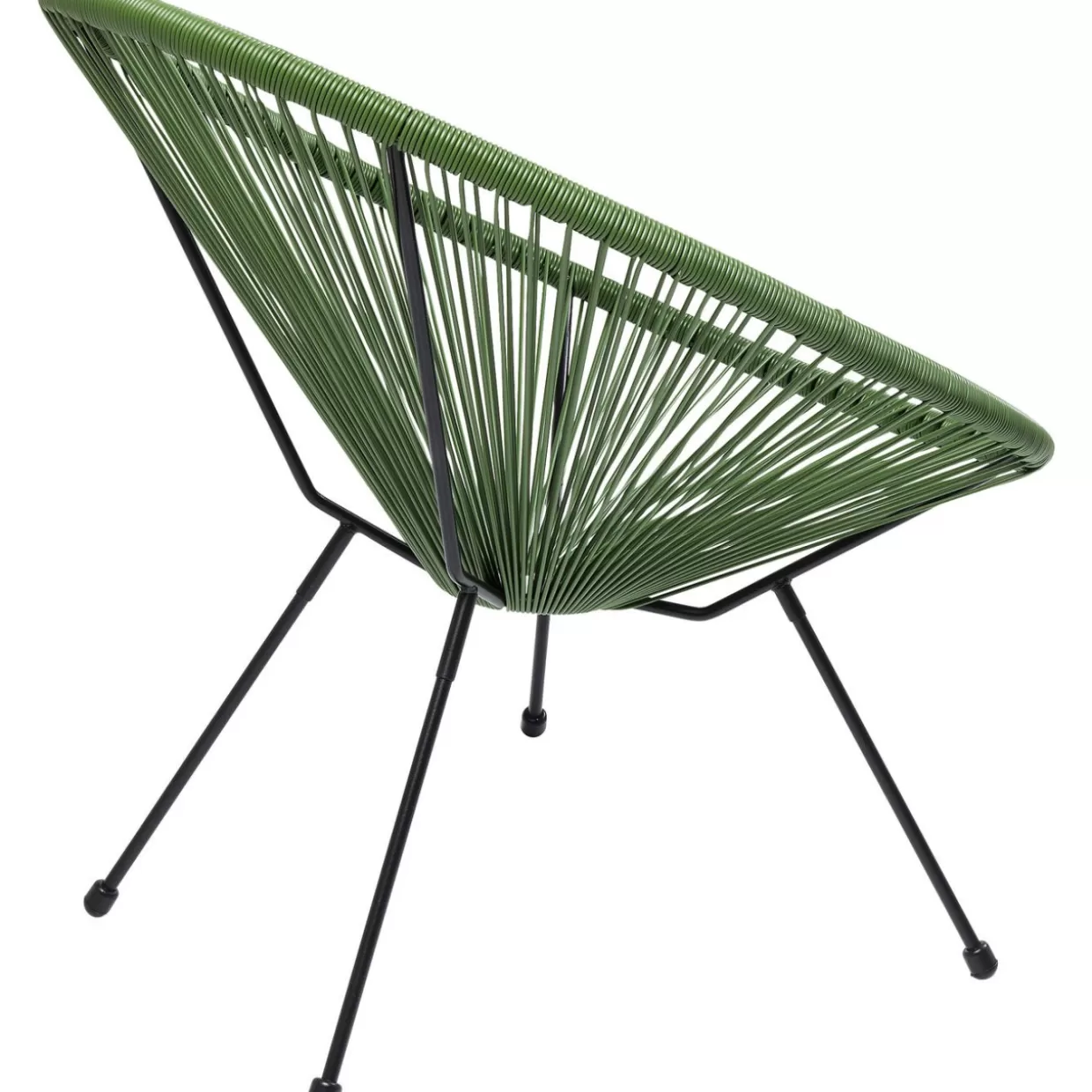 Poltrona Acapulco Verde Smeraldo - Arredo da Esterno Iconico KARE Design 

(Rilassati all'aperto con lo stile mid-century rivisitato)