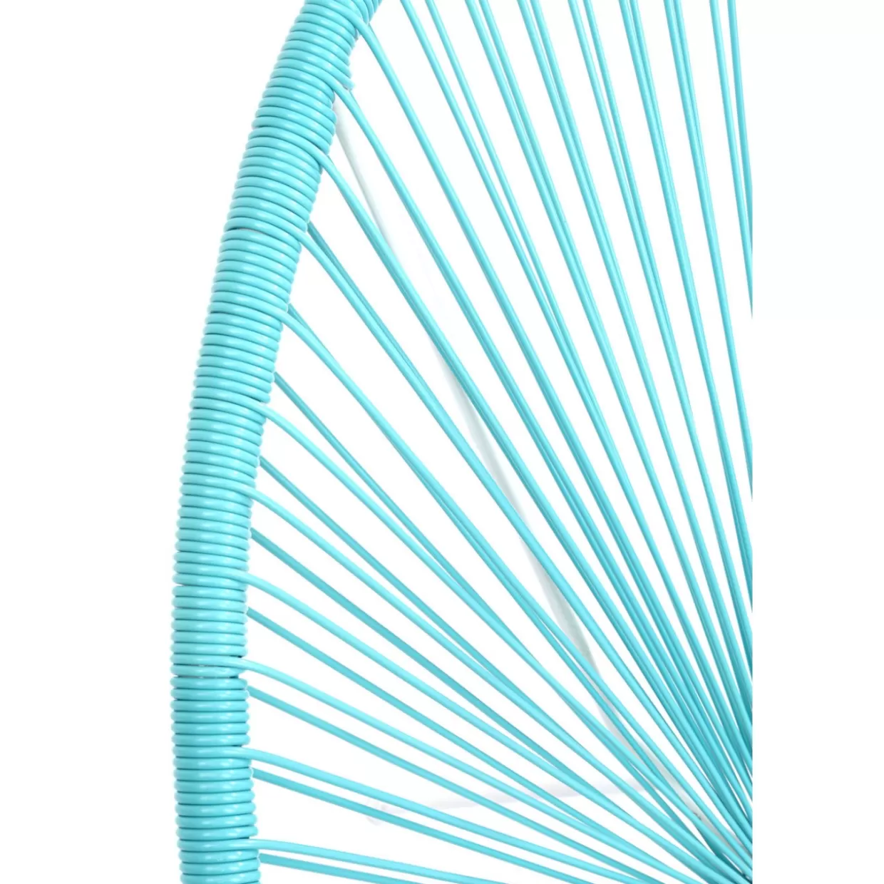 KARE Design - Poltrona Iconica Acapulco in Turchese per Arredi da Giardino
