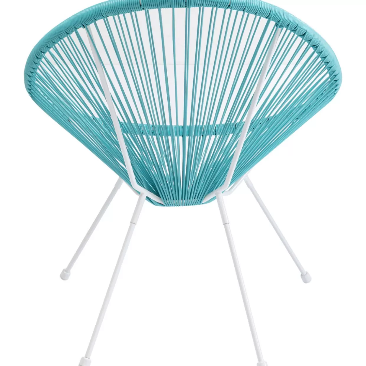 KARE Design - Poltrona Iconica Acapulco in Turchese per Arredi da Giardino