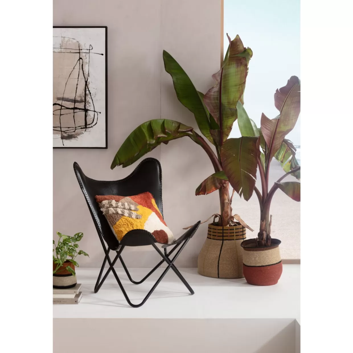 KARE Design Poltrona California in Pelle Nera – Eleganza senza tempo