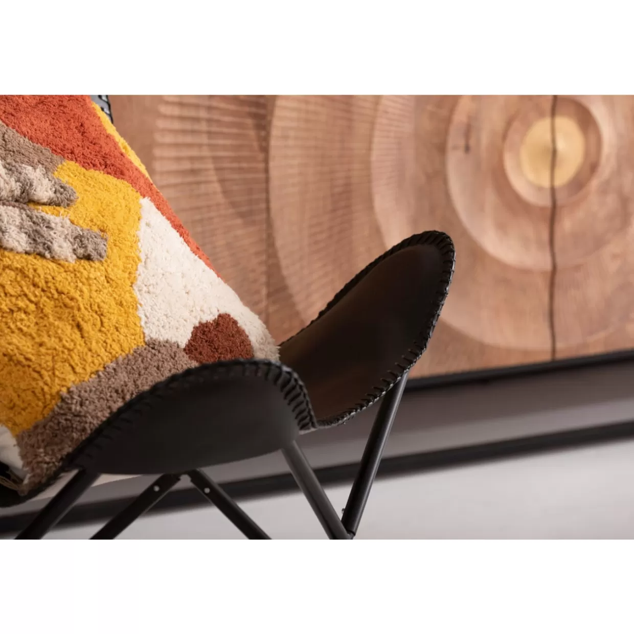 KARE Design Poltrona California in Pelle Nera – Eleganza senza tempo
