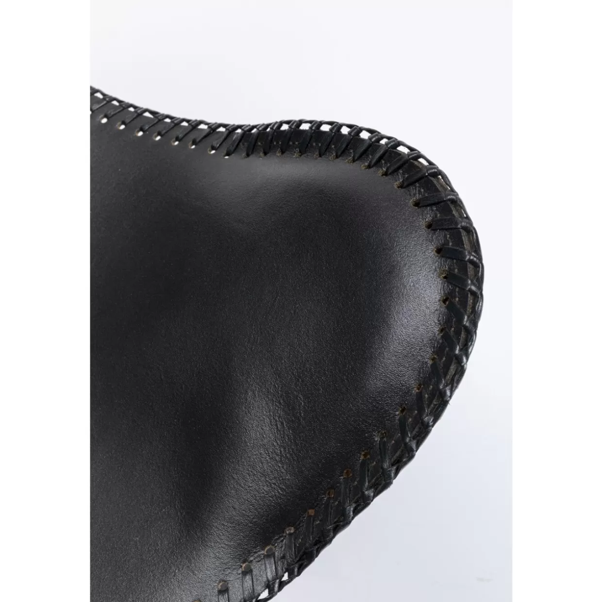 KARE Design Poltrona California in Pelle Nera – Eleganza senza tempo