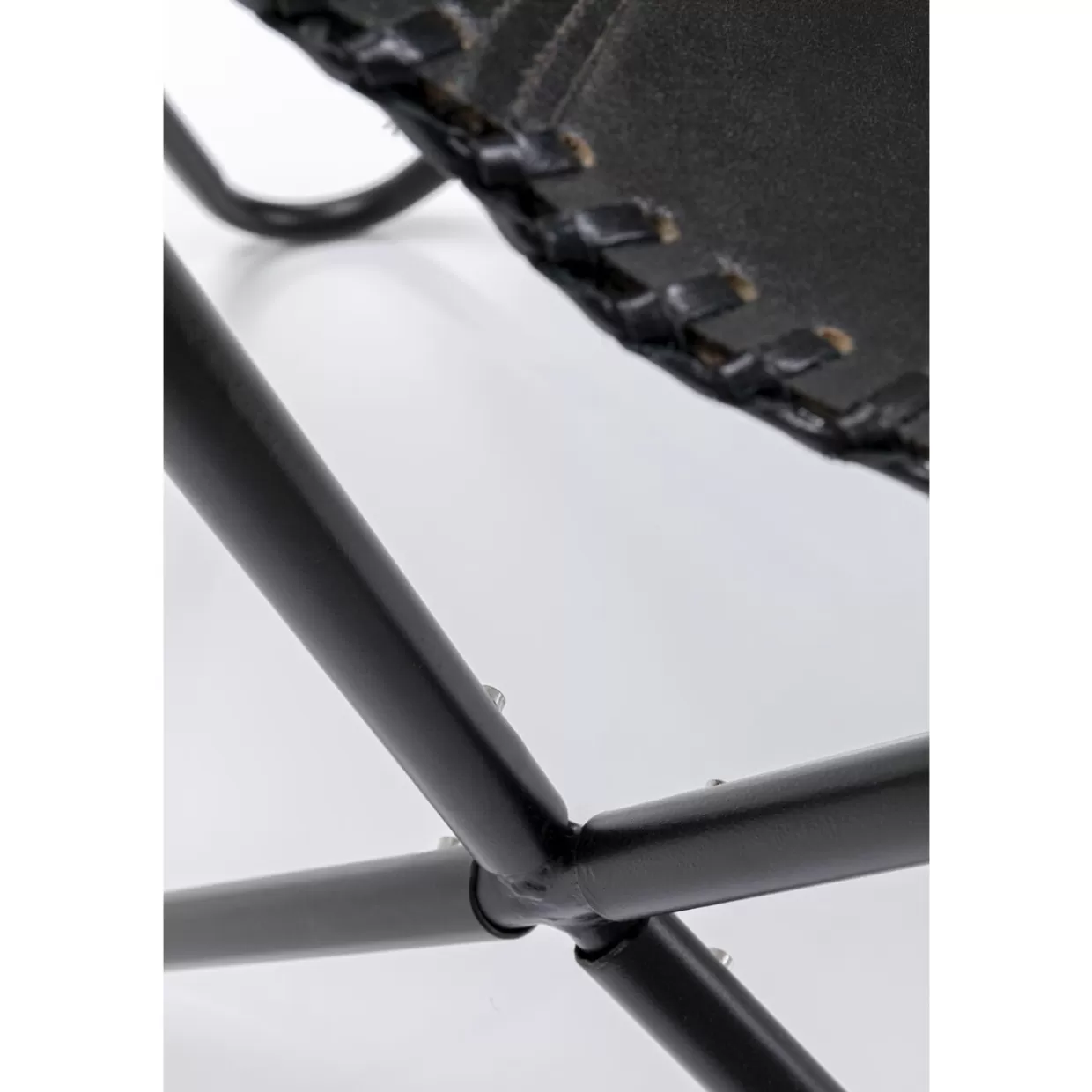 KARE Design Poltrona California in Pelle Nera – Eleganza senza tempo