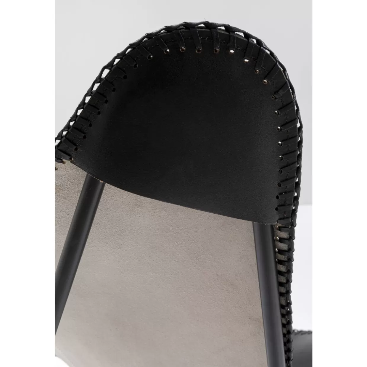 KARE Design Poltrona California in Pelle Nera – Eleganza senza tempo