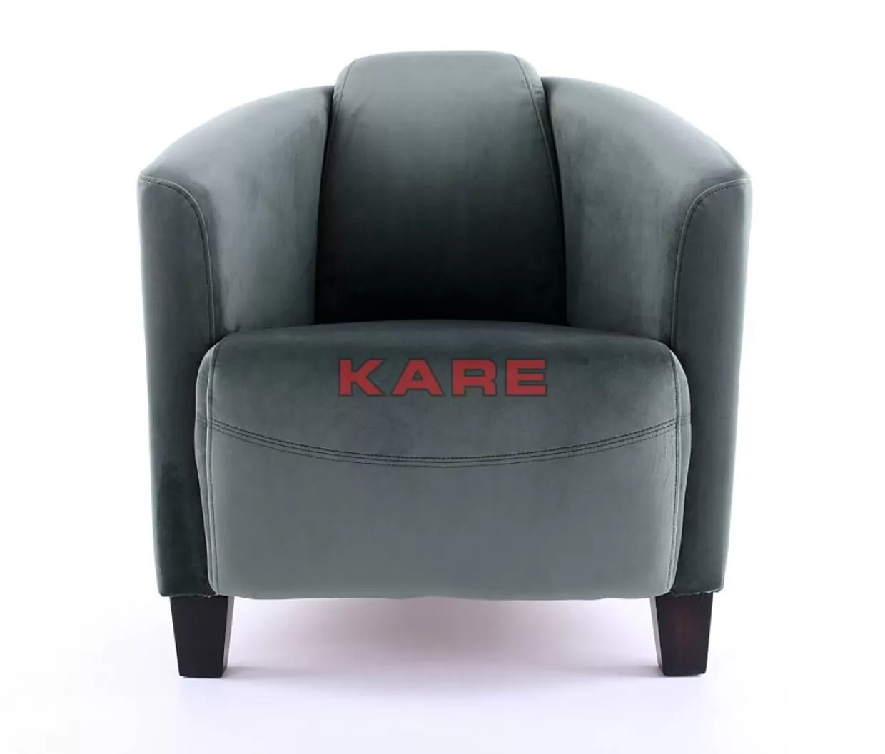 Poltrona Lounge Elegante per Sigari in Verde Intenso - Design Esclusivo KARE Collection