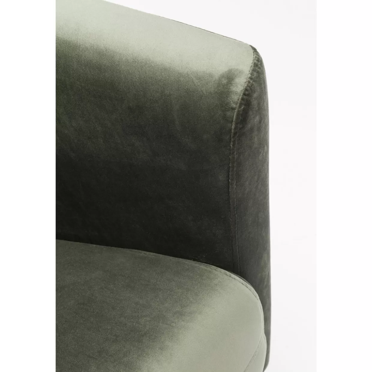 Poltrona Lounge Elegante per Sigari in Verde Intenso - Design Esclusivo KARE Collection