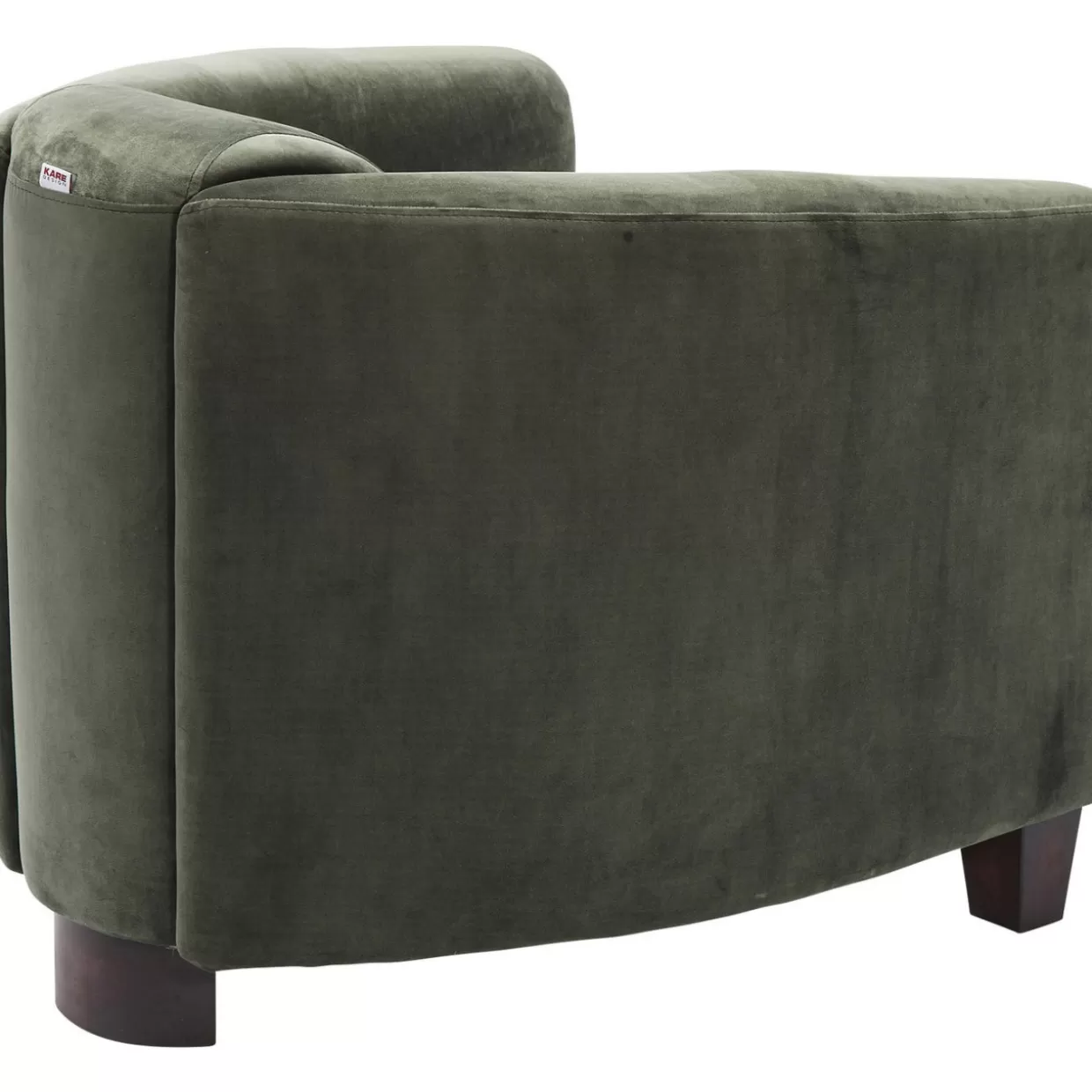 Poltrona Lounge Elegante per Sigari in Verde Intenso - Design Esclusivo KARE Collection