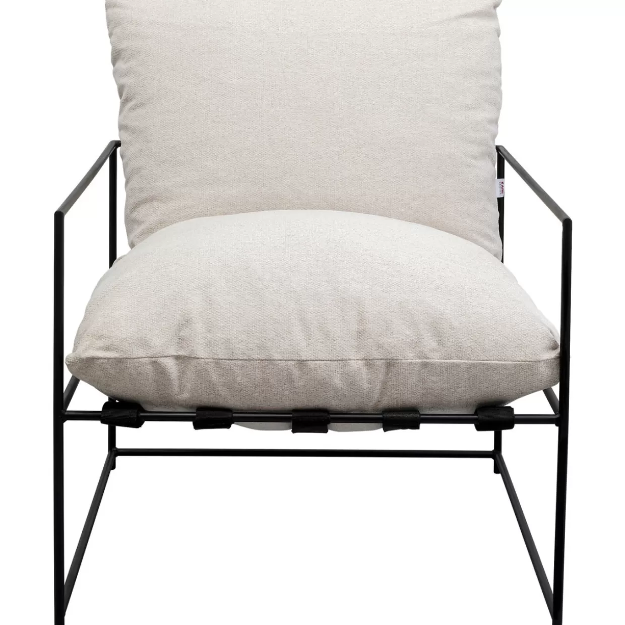 Poltrona Cuby KARE Design in Ecopelle Crema - Seduta Ergonomica con Rivestimento Lavabile 

(：：1.  2.  3. 