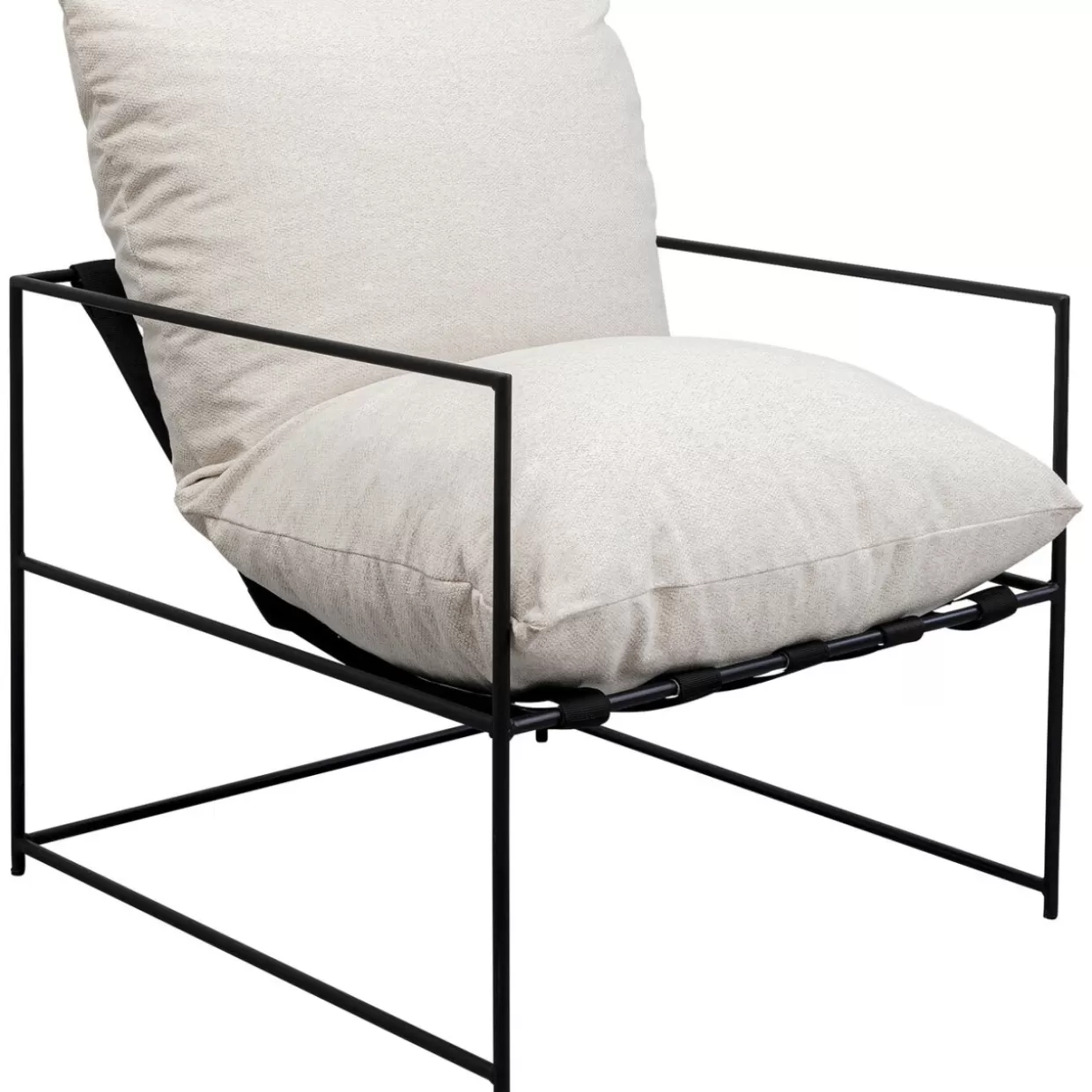 Poltrona Cuby KARE Design in Ecopelle Crema - Seduta Ergonomica con Rivestimento Lavabile 

(：：1.  2.  3. 
