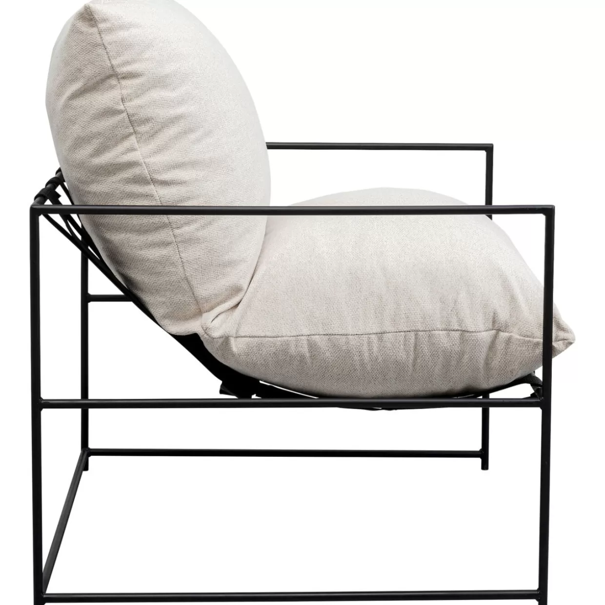 Poltrona Cuby KARE Design in Ecopelle Crema - Seduta Ergonomica con Rivestimento Lavabile 

(：：1.  2.  3. 