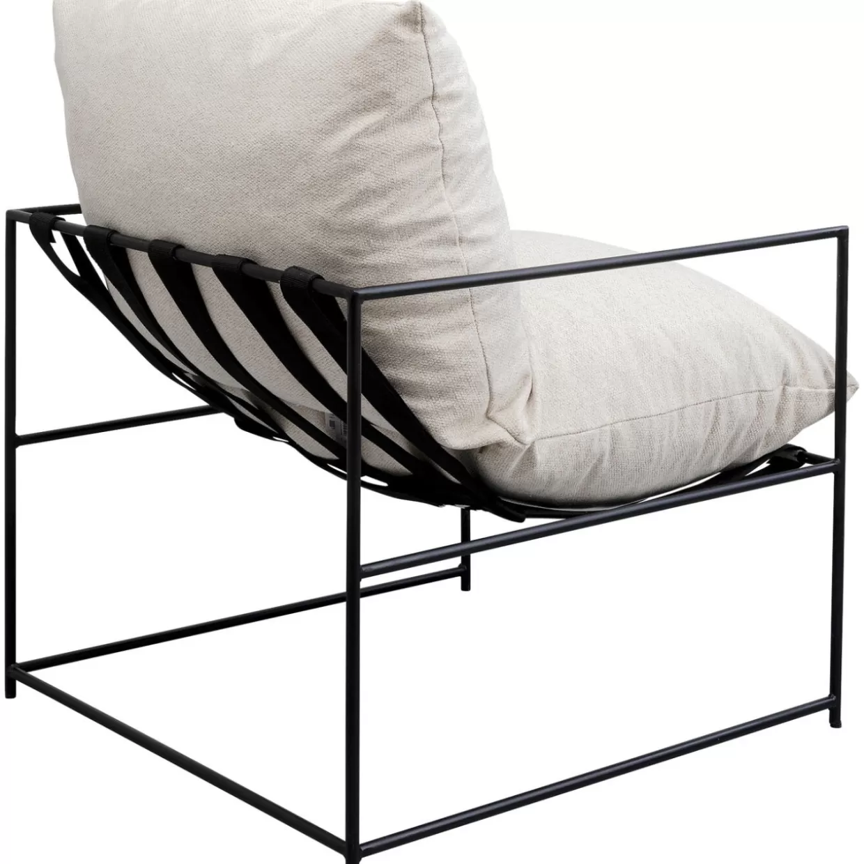 Poltrona Cuby KARE Design in Ecopelle Crema - Seduta Ergonomica con Rivestimento Lavabile 

(：：1.  2.  3. 