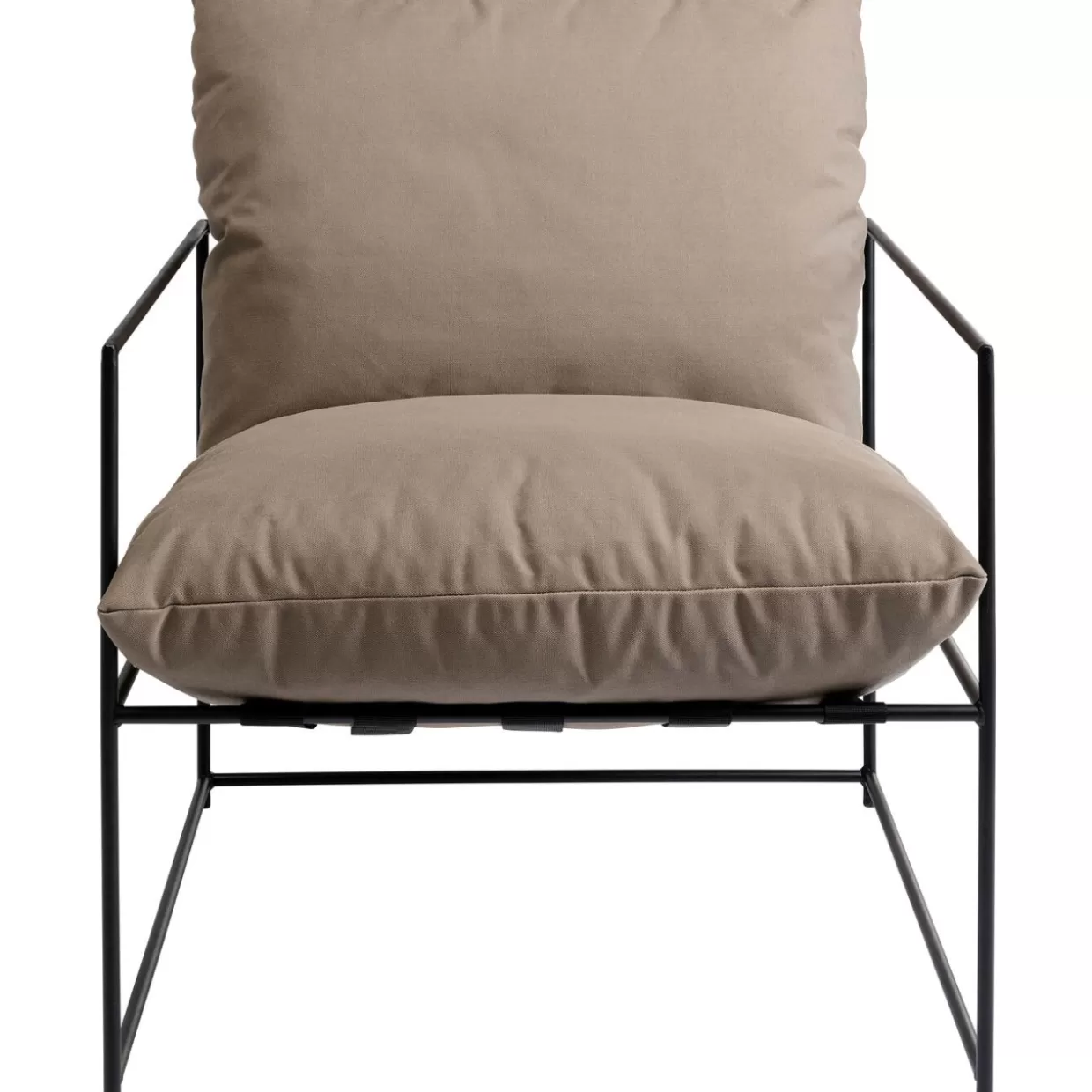 KARE Design Collection - Poltrona Cuby Lounge per Esterni in Grigio Antracite