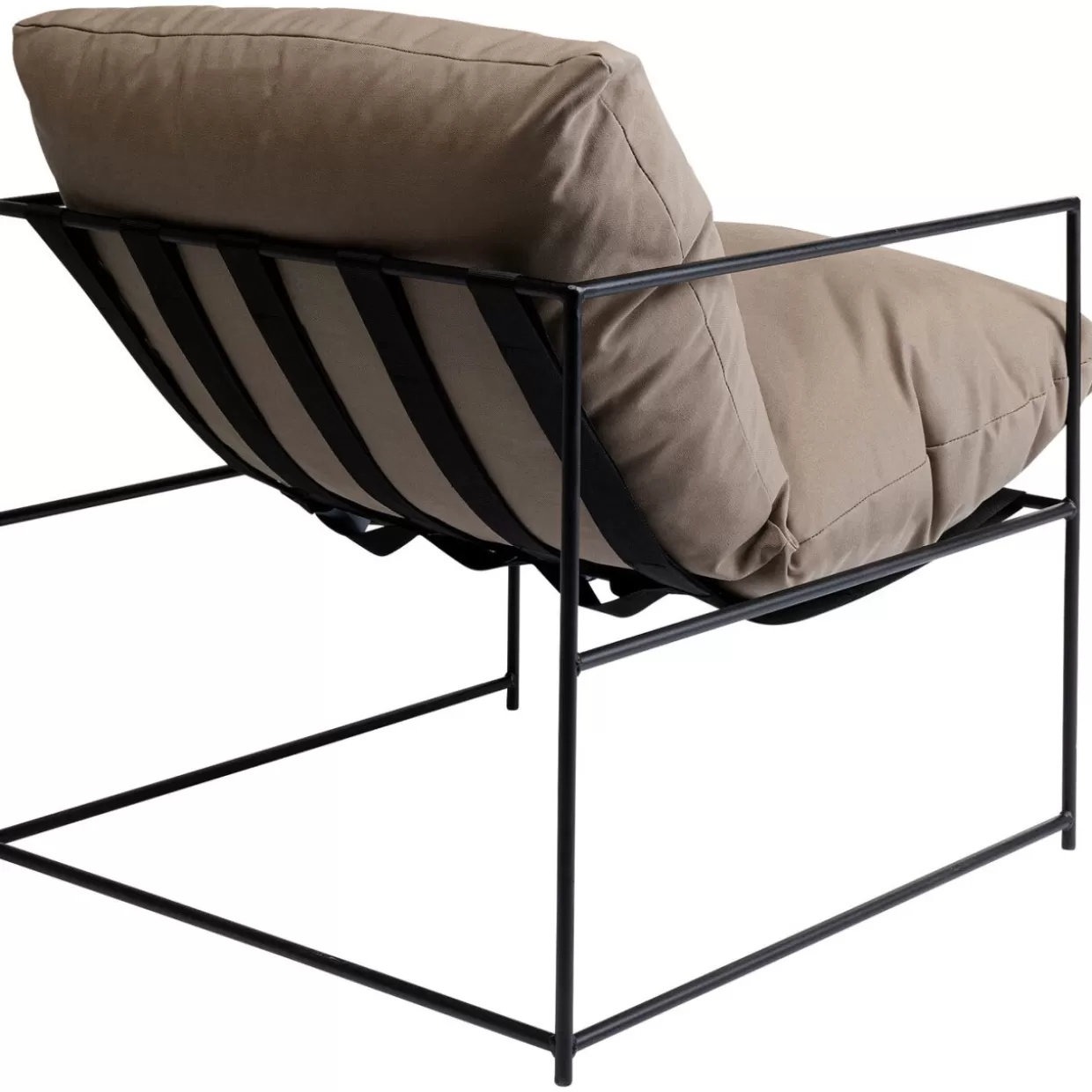 KARE Design Collection - Poltrona Cuby Lounge per Esterni in Grigio Antracite