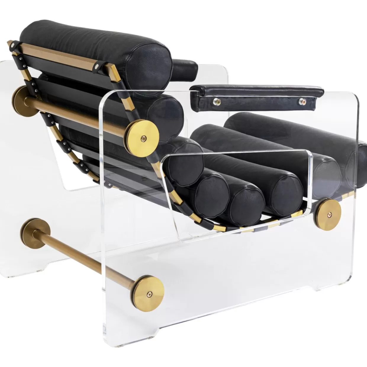 Poltrona Firo Design Contemporaneo - Rivestimento in Tessuto Nero, Ideale per Arredamento Moderno | KARE Collection