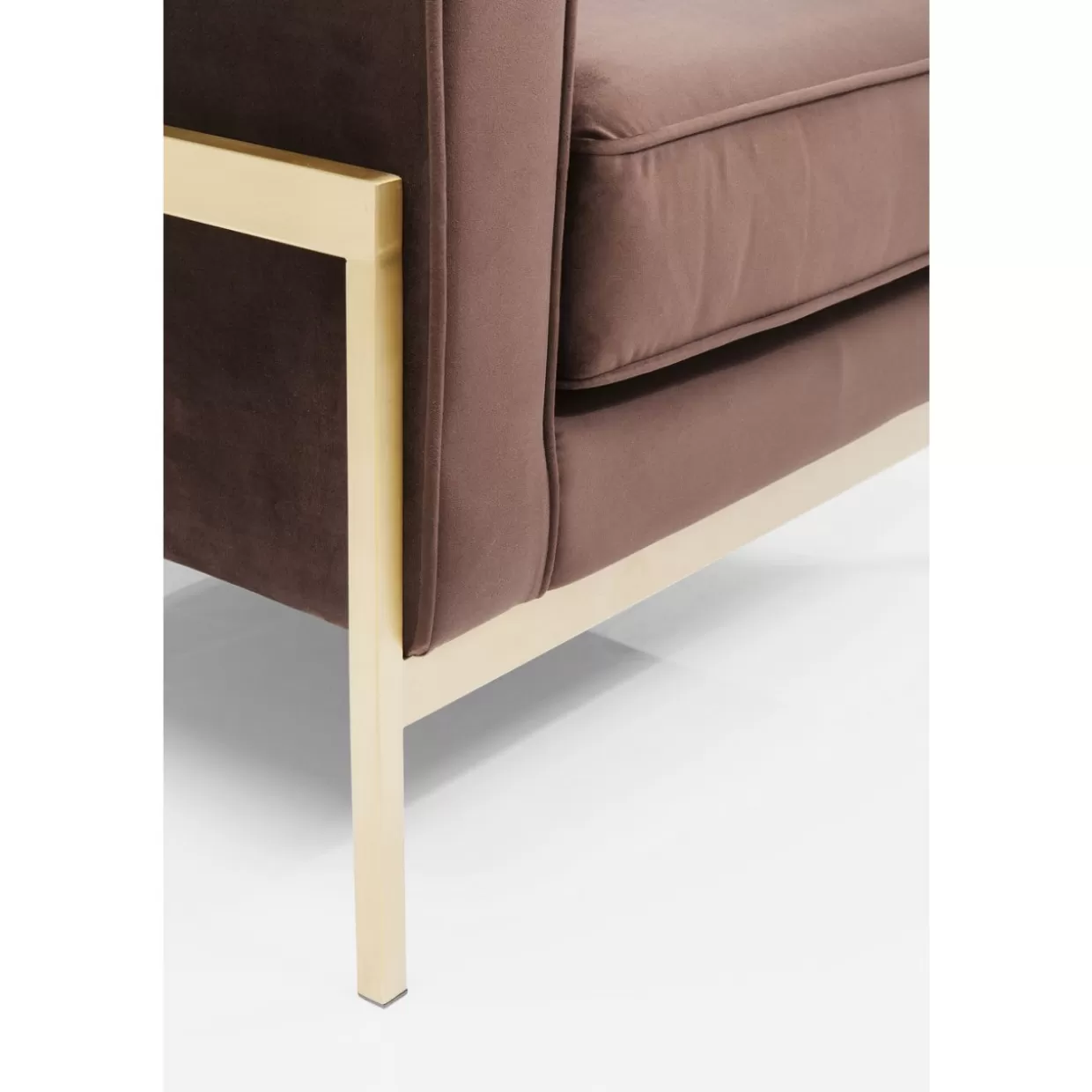 Poltrona KARE Design - Comfort contemporaneo con ispirazione loft in tonalità cioccolato

（：