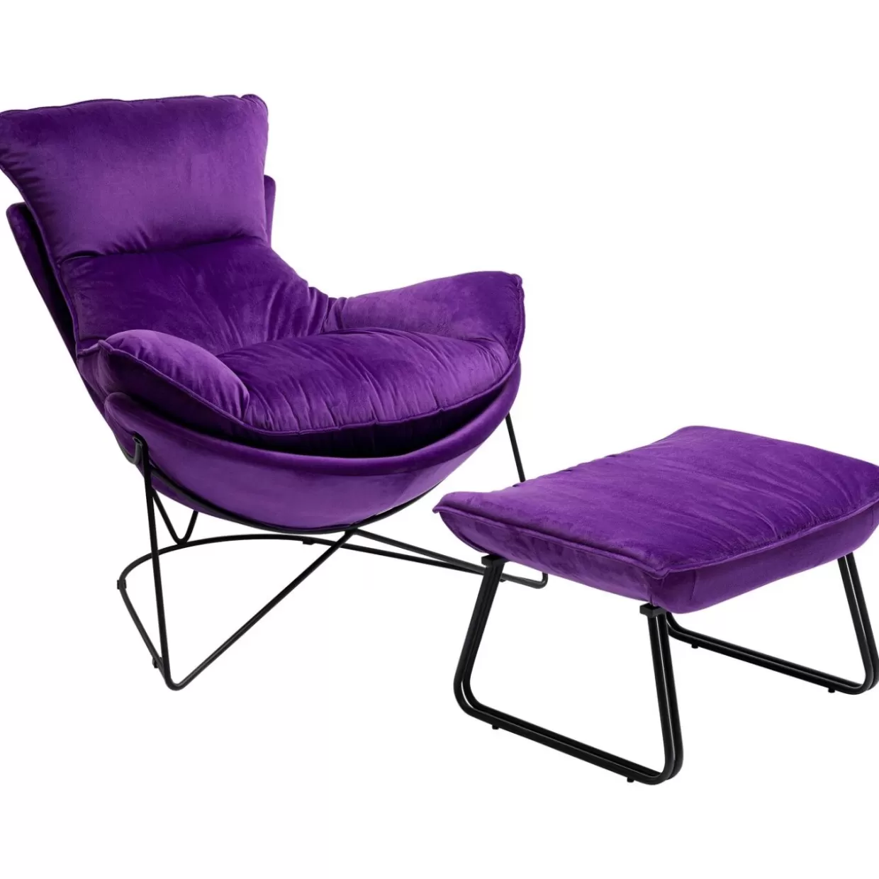 Poltrona Snuggle con Pouf in Tessuto Lilla - Set da 2 Pezzi KARE Design  
Accogliente Poltrona e Pouf Coordinati in Colore Lilla - KARE Snuggle Collection  
Composizione Relax: Poltrona + Pouf in Morbido Lilla - Design Contemporaneo KARE  
Set Poltroncina Coccola con Pouf Abbinato - Lilla Intenso | KARE Design 2 Elementi  
Poltrona Moderna con Pouf Coordinato | Tessuto Lilla Snuggle - Set Completo KARE