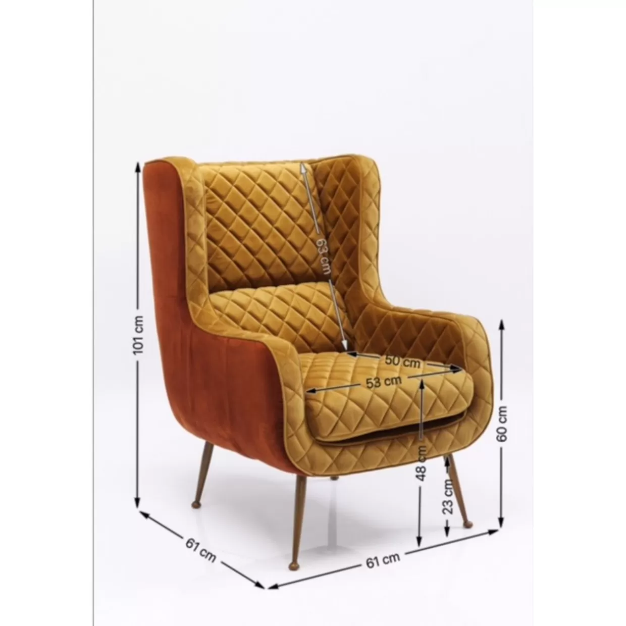 Poltrona Nonna Design Contemporaneo - Sedia Accogliente KARE con Stile Unico