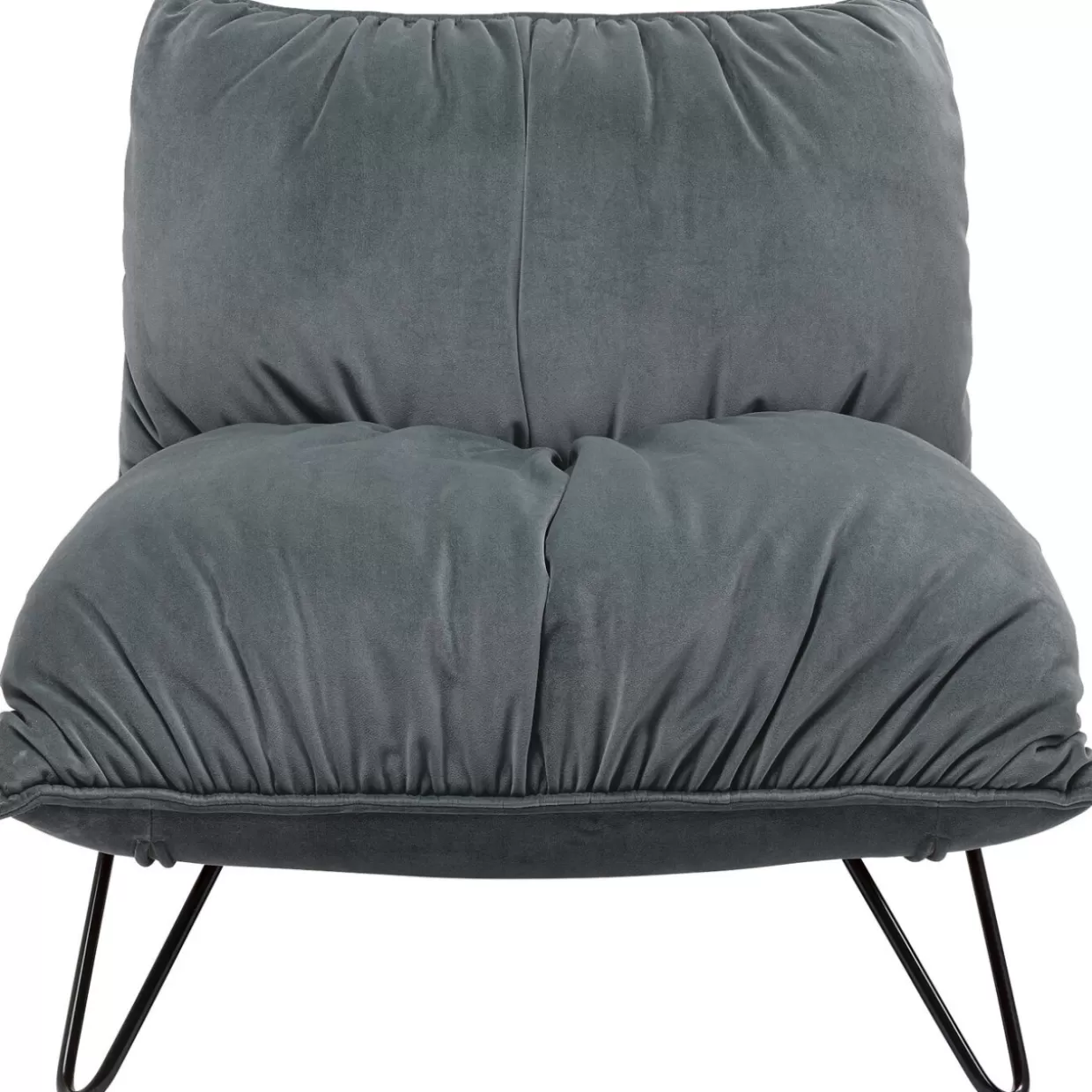 KARE Design Poltrona Porto Pino - Grigio Elegante con Design Moderno