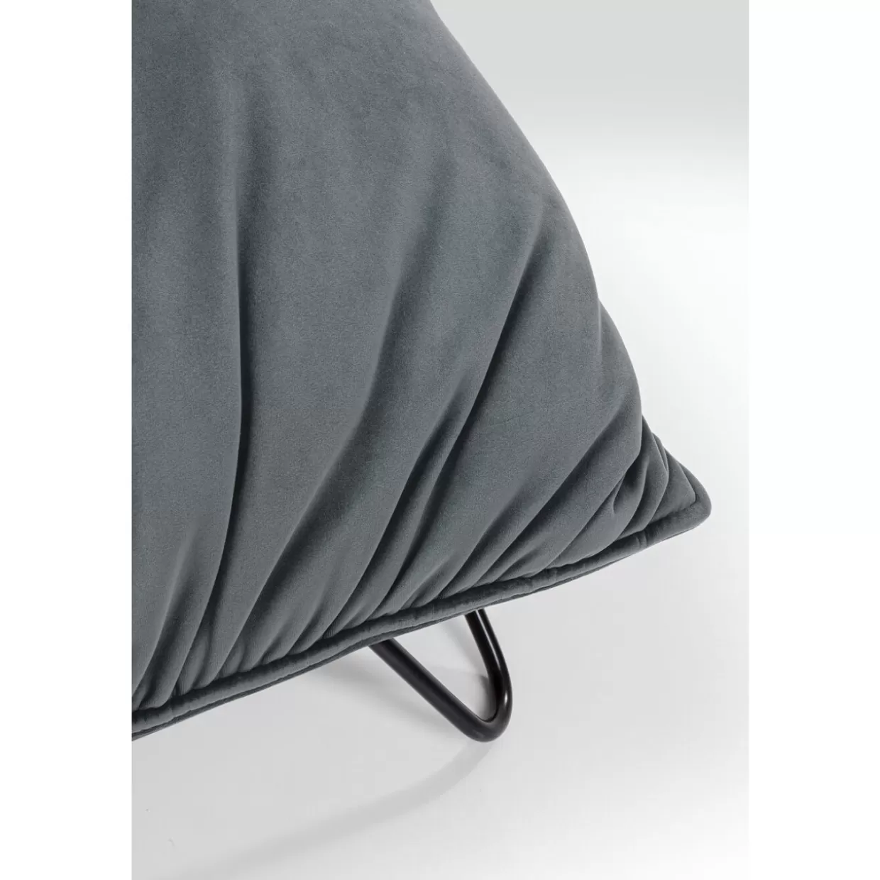 KARE Design Poltrona Porto Pino - Grigio Elegante con Design Moderno