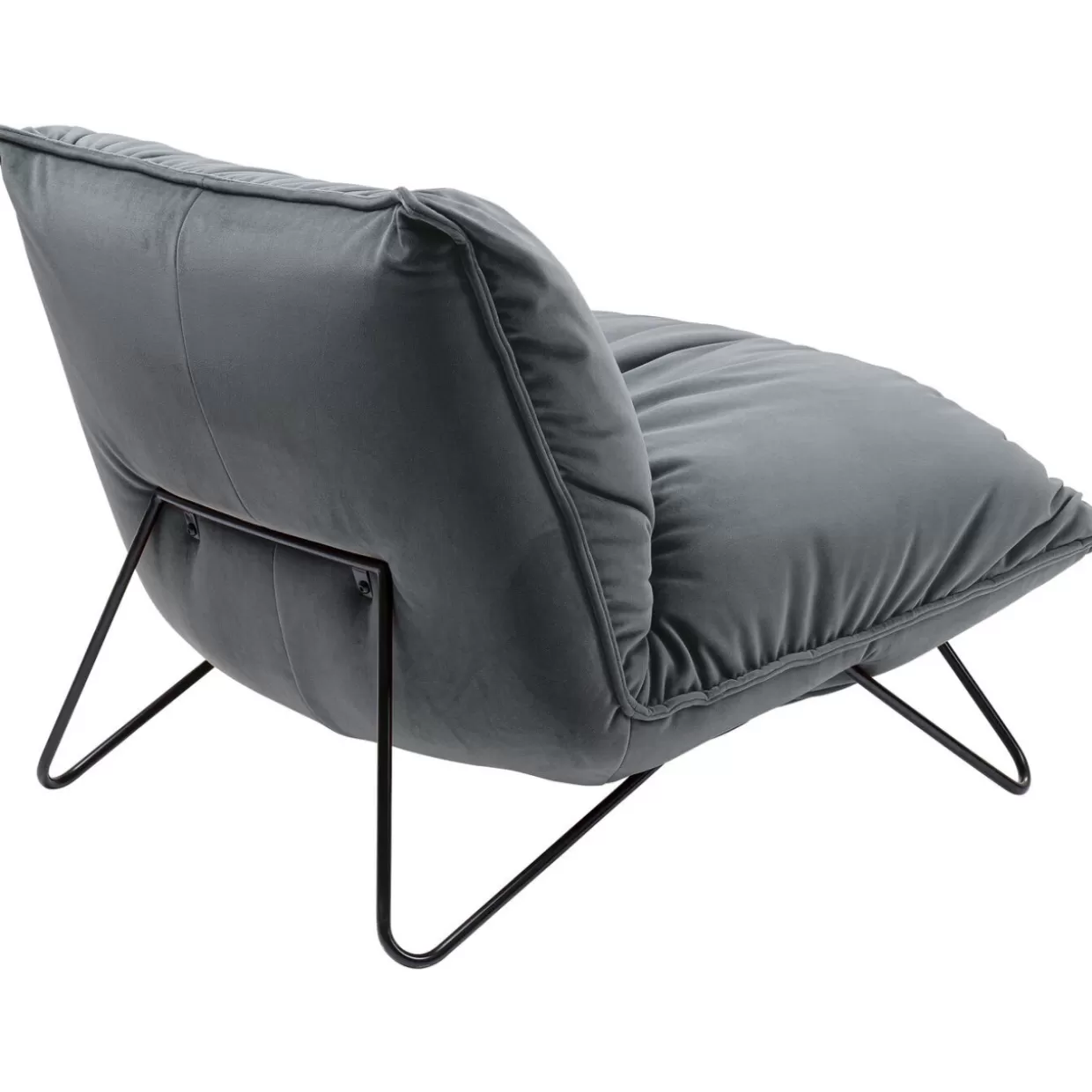 KARE Design Poltrona Porto Pino - Grigio Elegante con Design Moderno