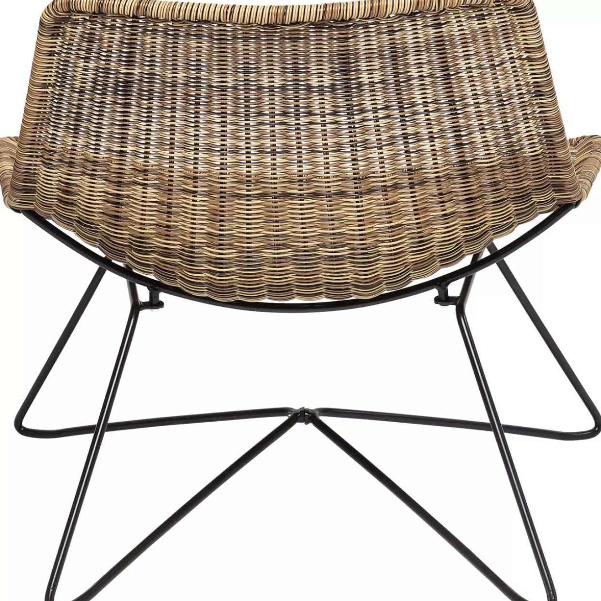 KARE Design Poltrona Lounge Sansibar - Confortevole Arredo da Esterno con Stile Tropicale per Relax all'Aperto