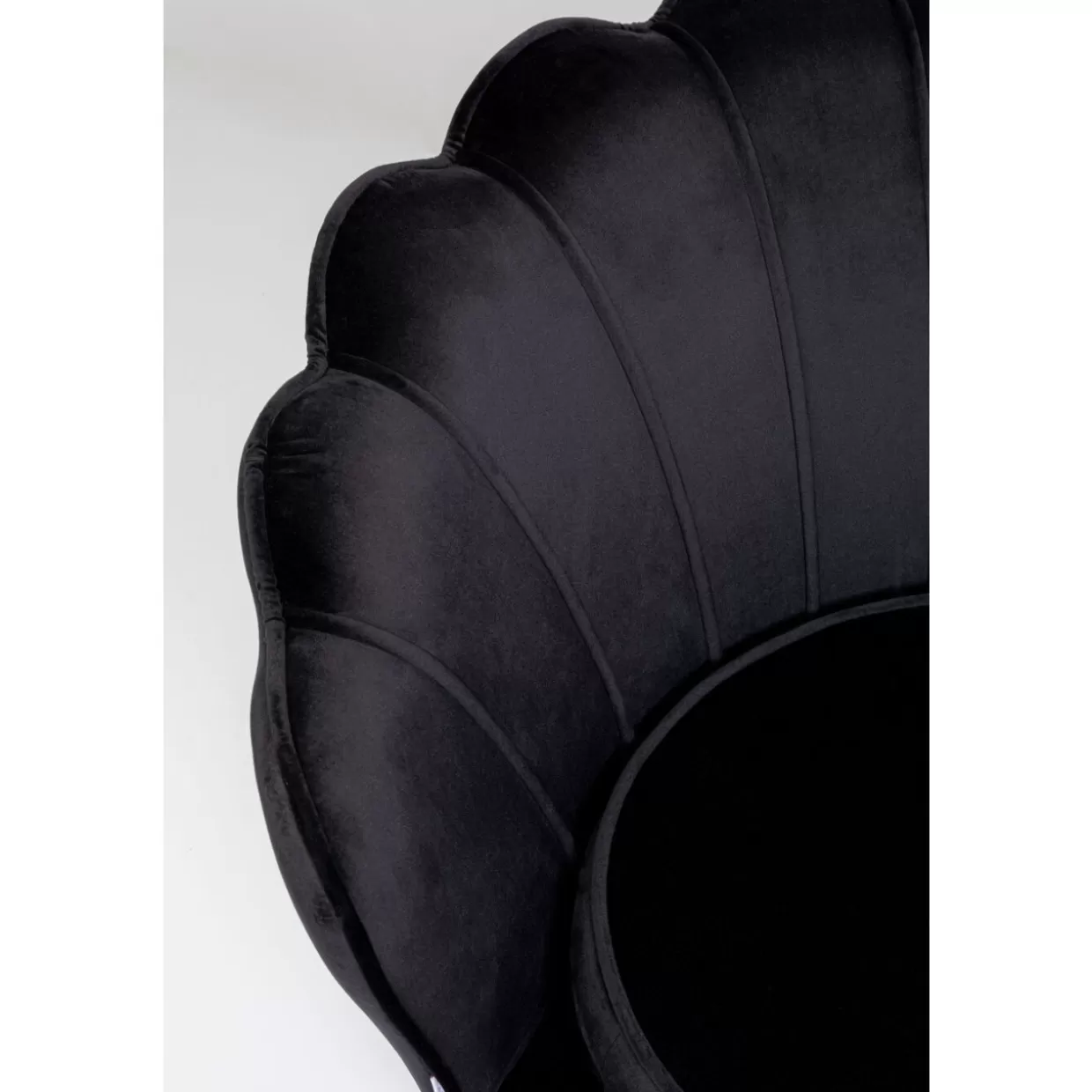 Poltrona KARE Design | Water Lily con Rifiniture Oro e Nero, Stile Contemporaneo