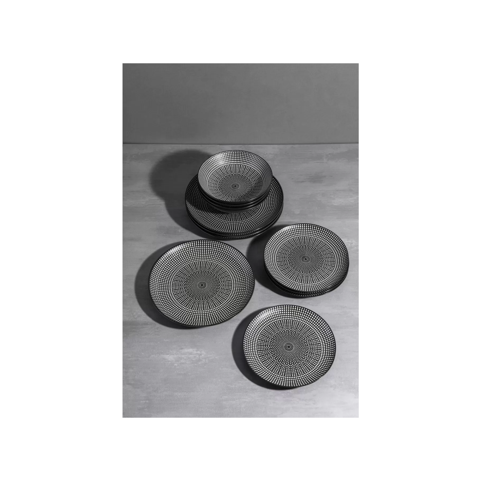 Best Set De 12 Assiettes Gwayi   Vaisselle