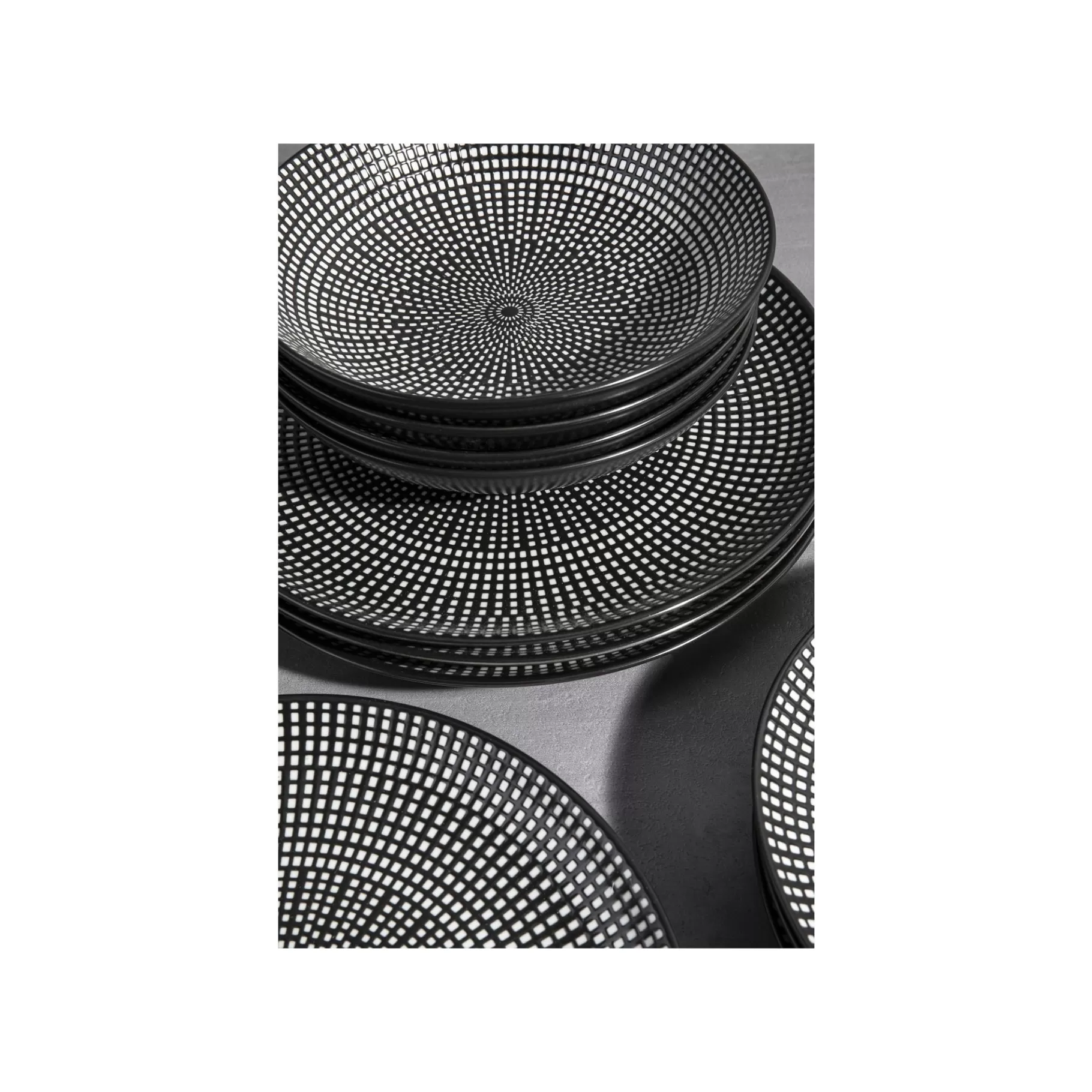 Best Set De 12 Assiettes Gwayi   Vaisselle