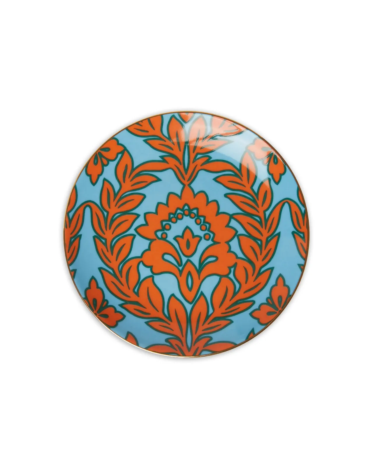 Set da 4 Piattini Decorativi La DoubleJ - Motivo Primavera su Porcellana (Edizione Speciale Promozionale)