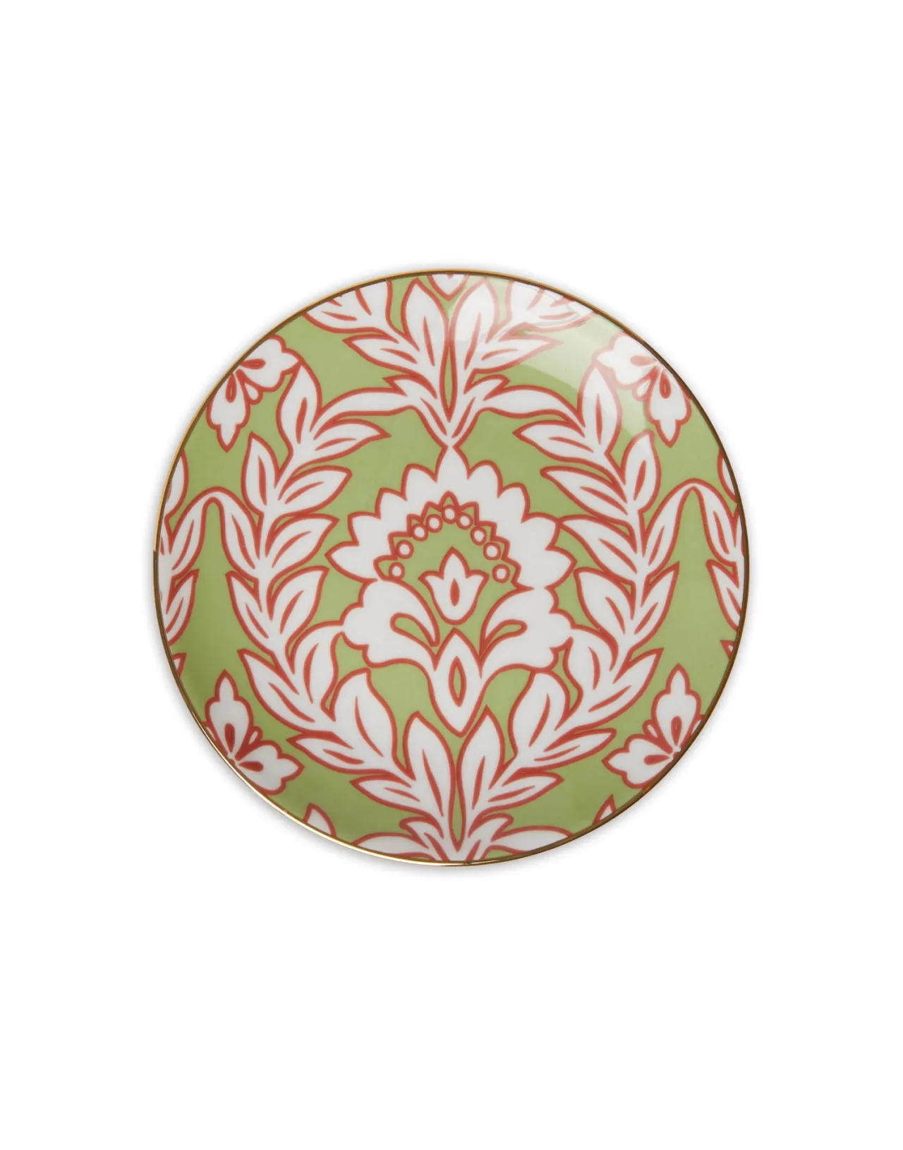 Set da 4 Piattini Decorativi La DoubleJ - Motivo Primavera su Porcellana (Edizione Speciale Promozionale)