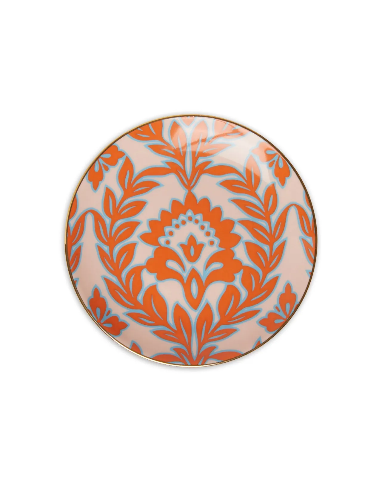 Set da 4 Piattini Decorativi La DoubleJ - Motivo Primavera su Porcellana (Edizione Speciale Promozionale)