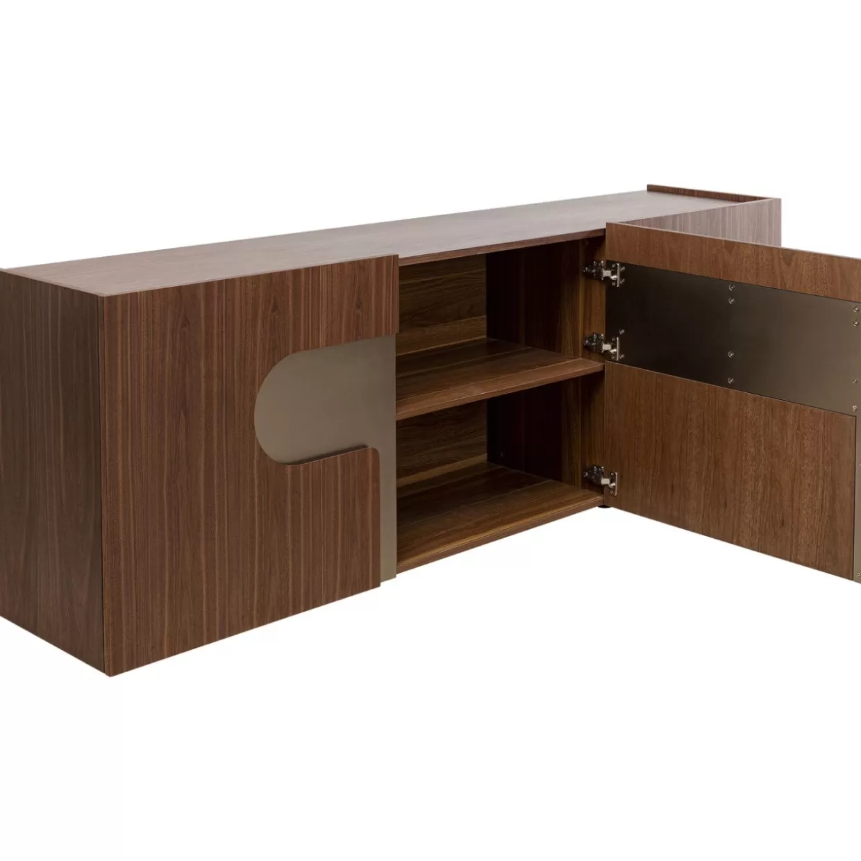 KARE Design - Comò e Credenza Moderna Bravo, 200x76 cm - Design Funzionale per Soggiorno o Ingresso