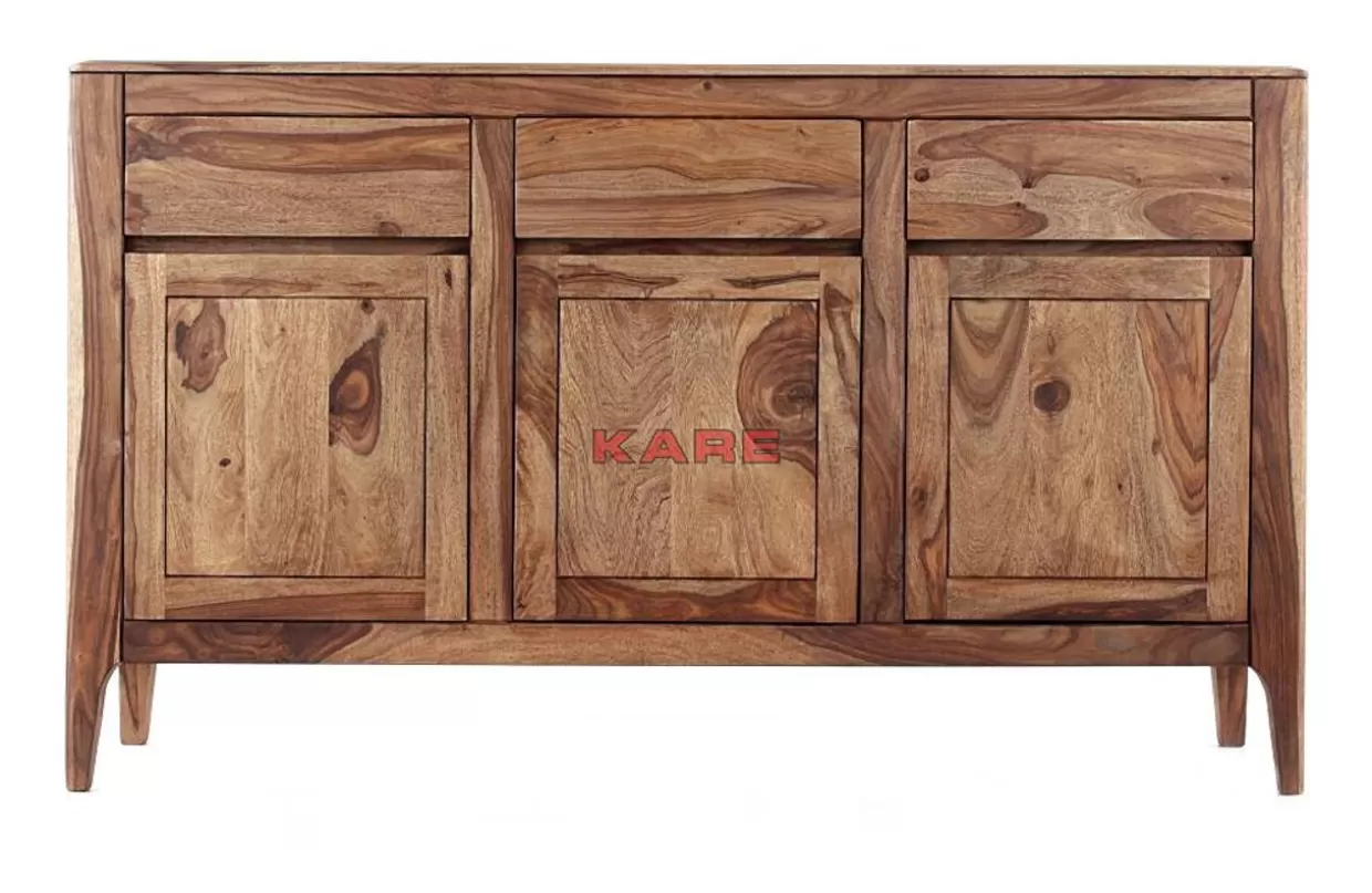 KARE Design - Credenze Moderne Brooklyn e Set Comò con Stile Naturale per Arredamento Contemporaneo