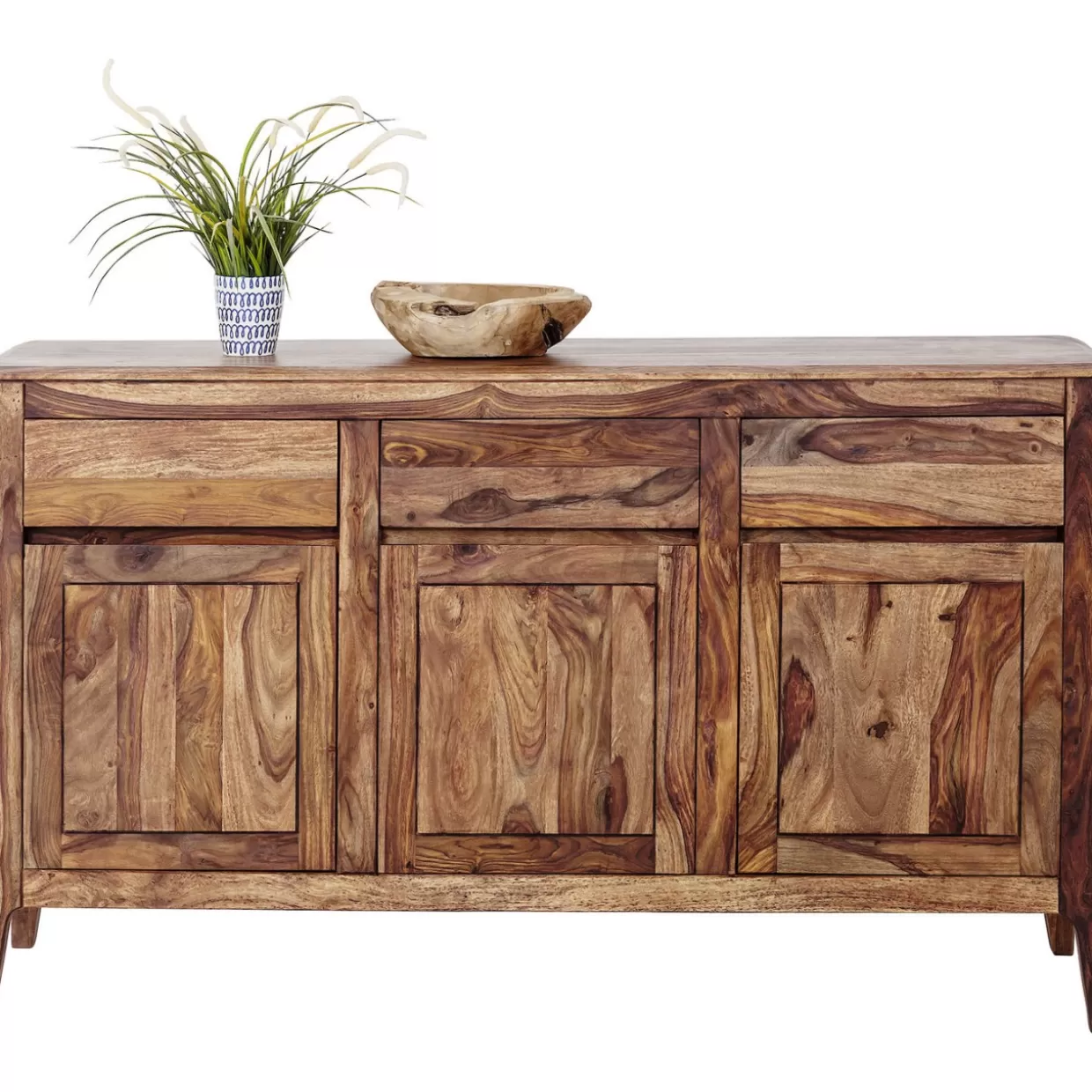 KARE Design - Credenze Moderne Brooklyn e Set Comò con Stile Naturale per Arredamento Contemporaneo