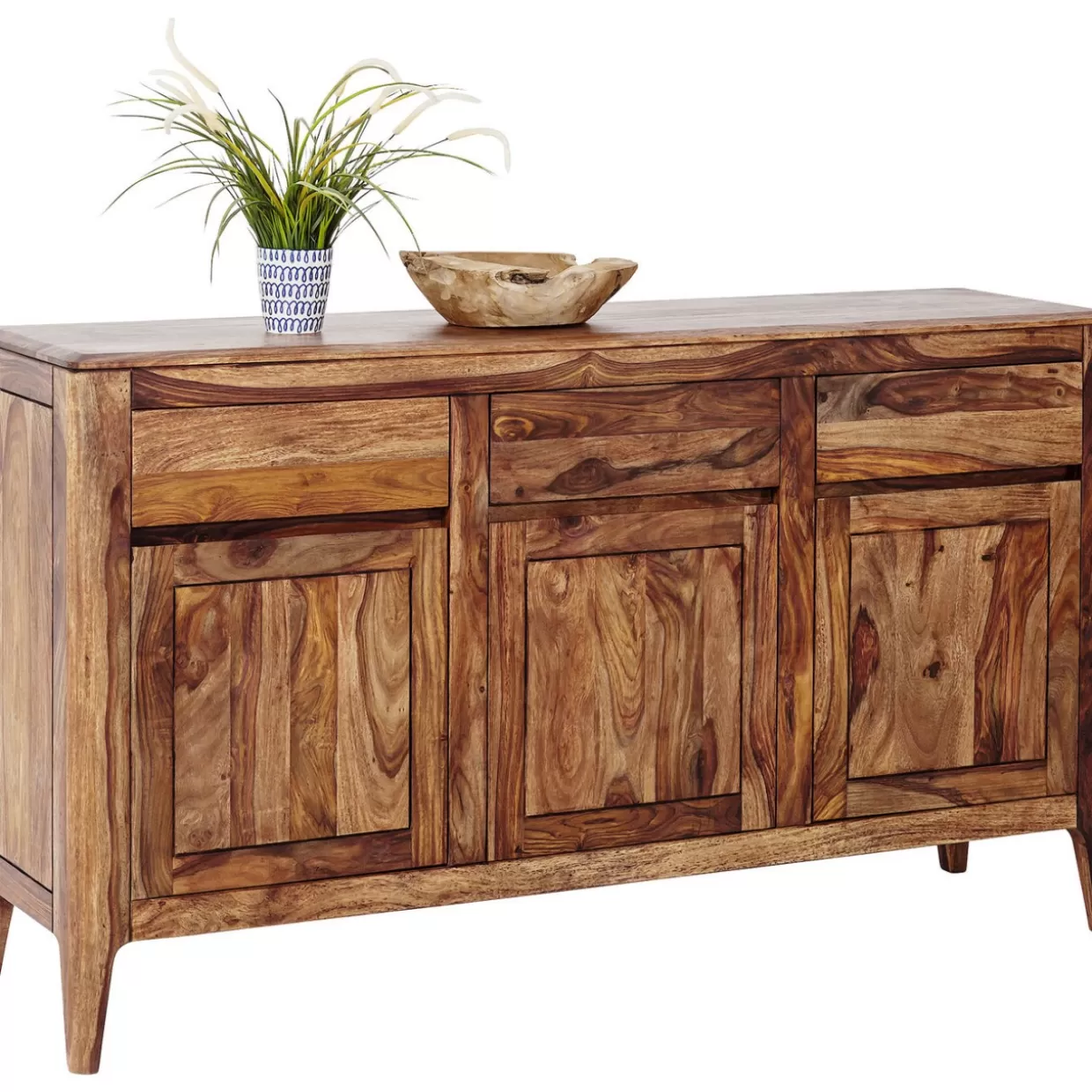 KARE Design - Credenze Moderne Brooklyn e Set Comò con Stile Naturale per Arredamento Contemporaneo