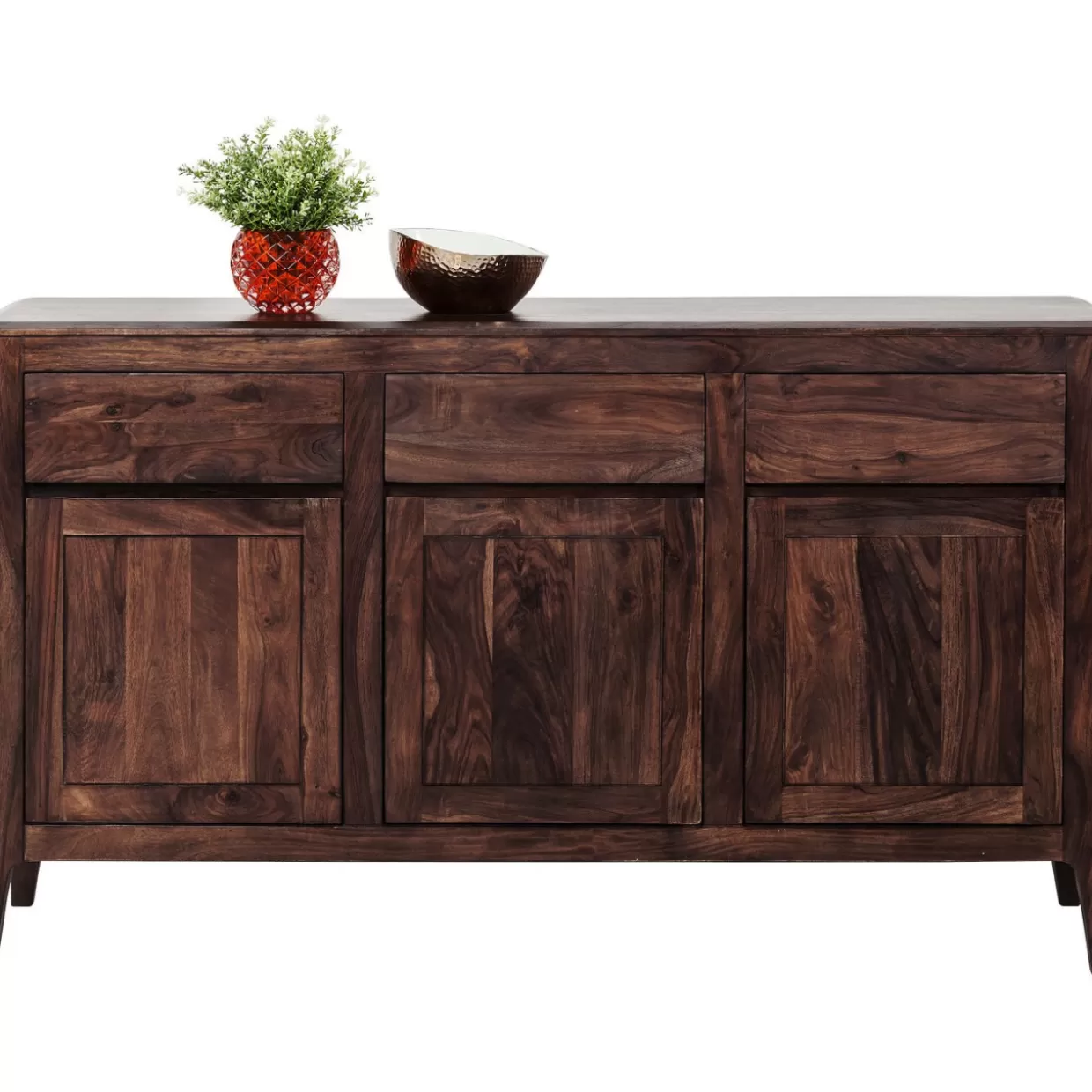 KARE Design - Comò e Credenze Moderne in Stile Brooklyn con Rifiniture in Noce Naturale