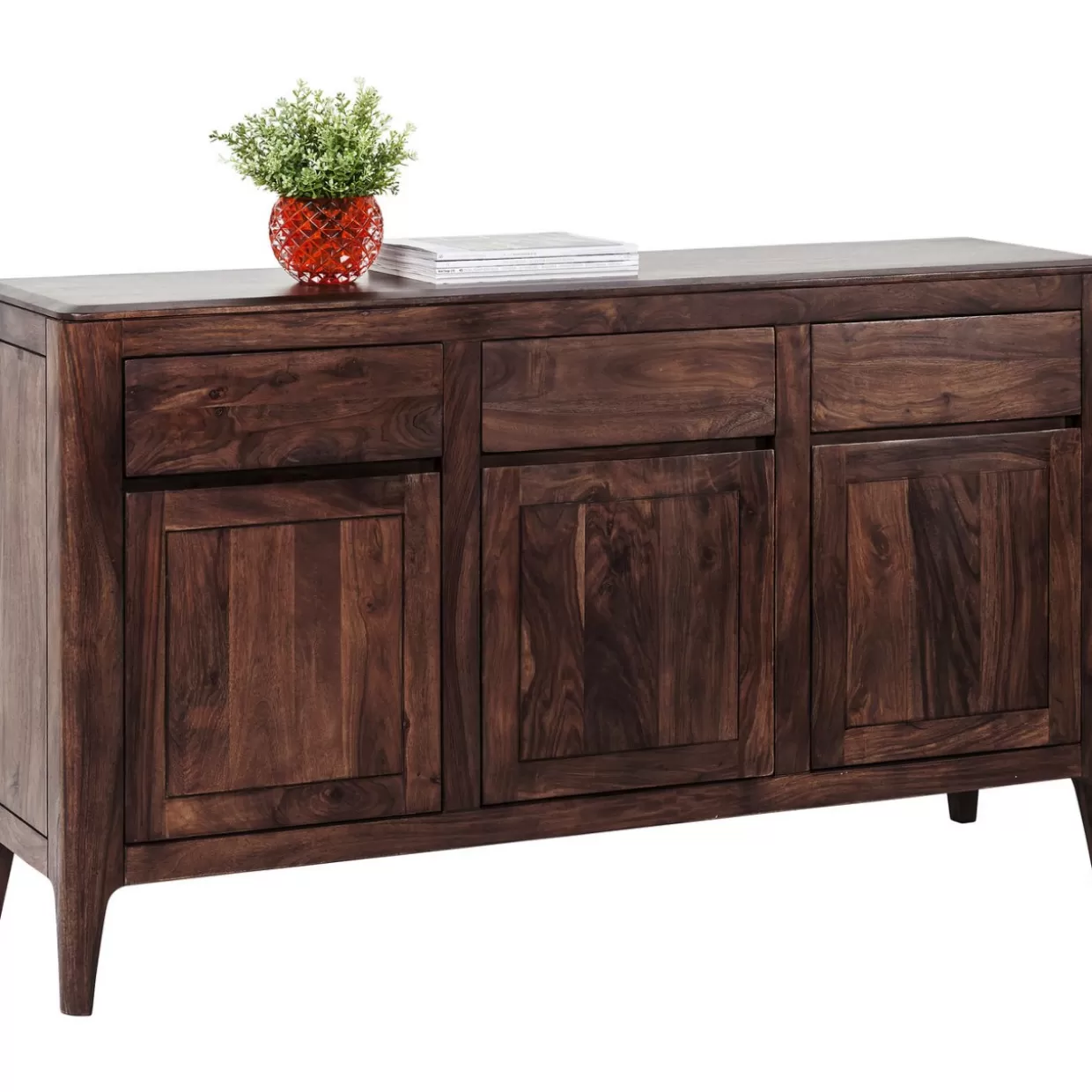 KARE Design - Comò e Credenze Moderne in Stile Brooklyn con Rifiniture in Noce Naturale
