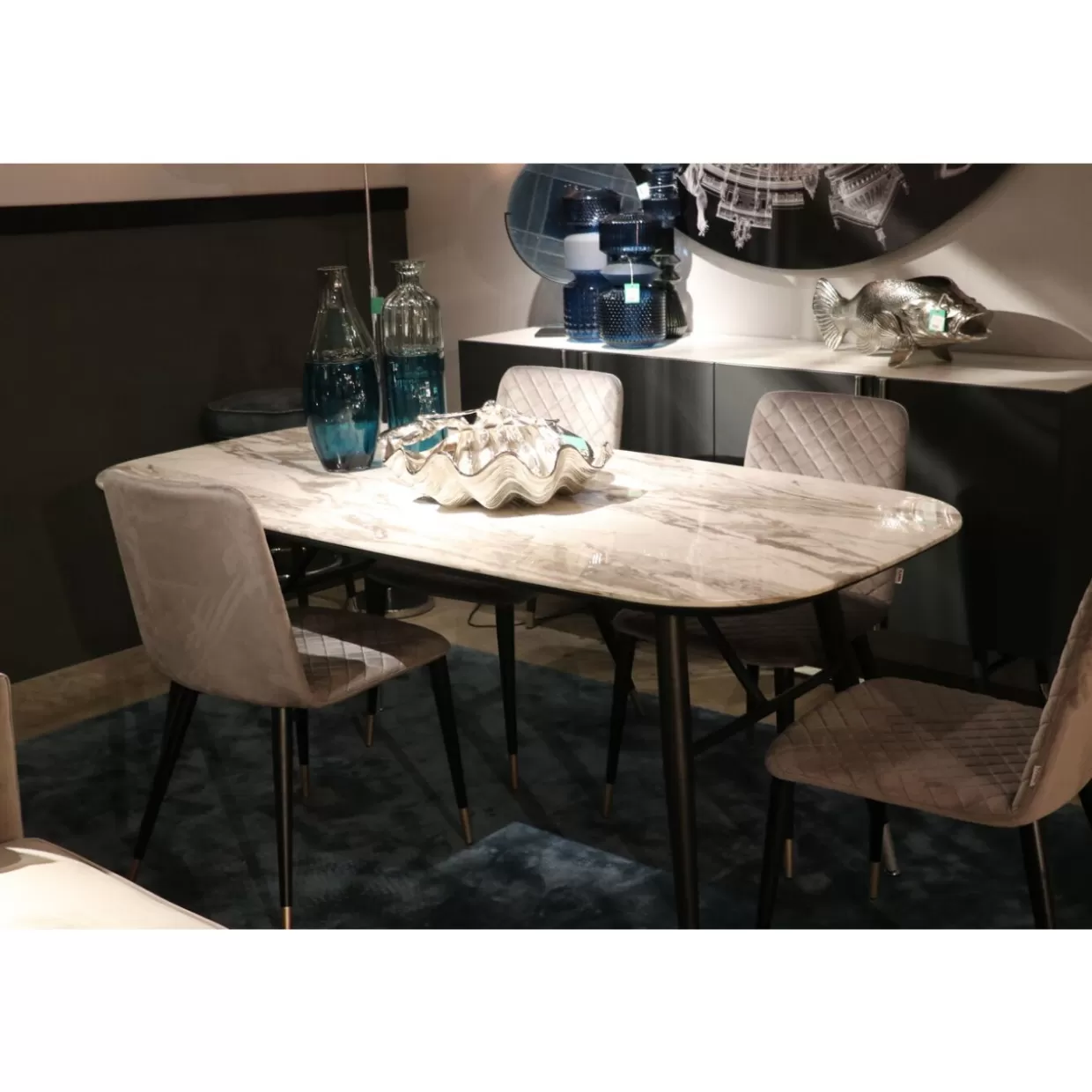 Credenza Moderna Catania 180x87 cm - Design Elegante per Soggiorno o Sala da Pranzo | KARE Collezione Arredamento Contemporaneo