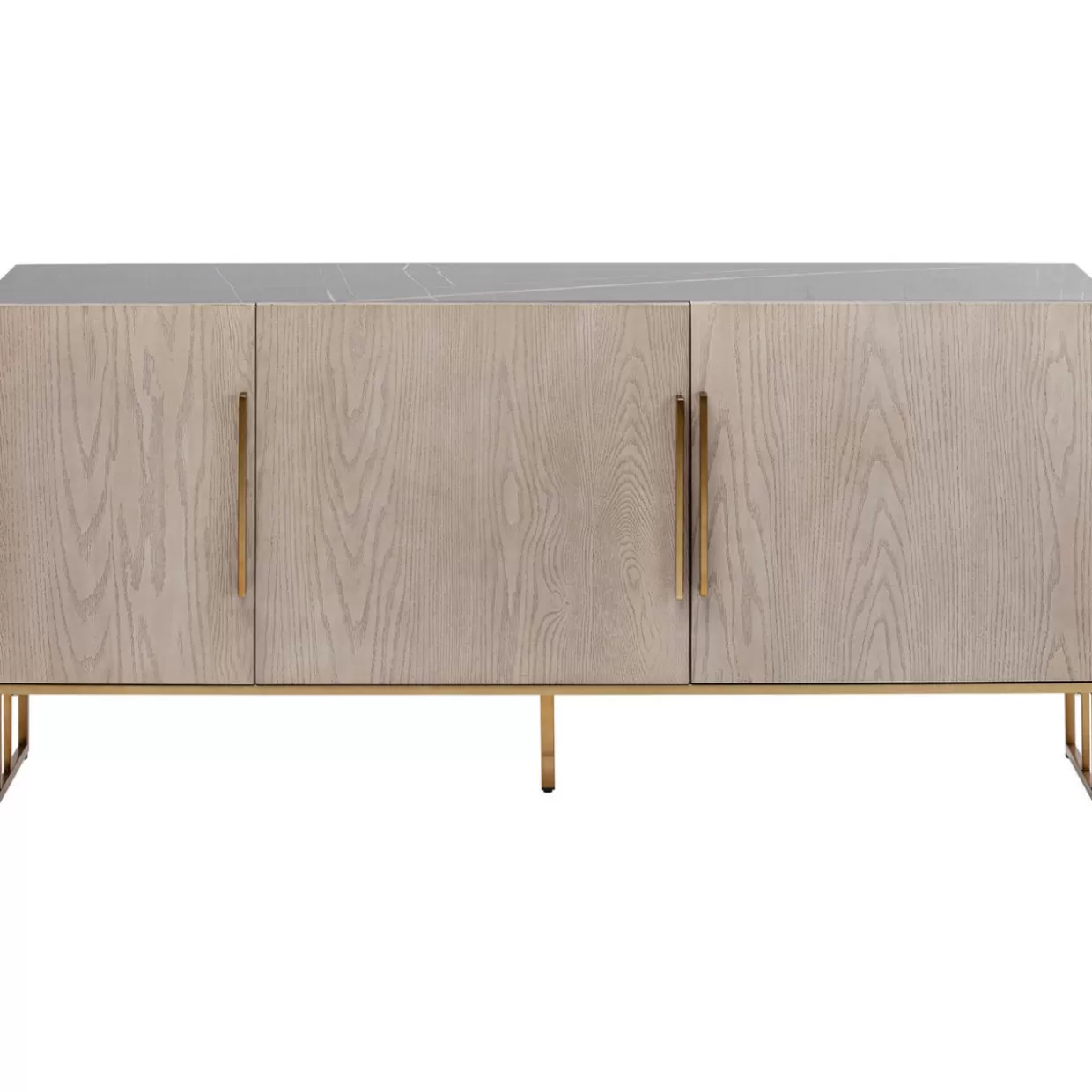Credenza Moderna Cesaro KARE Design - Comò Soggiorno 160x76 cm, Arredamento Funzionale per Sala da Pranzo con Design Contemporaneo