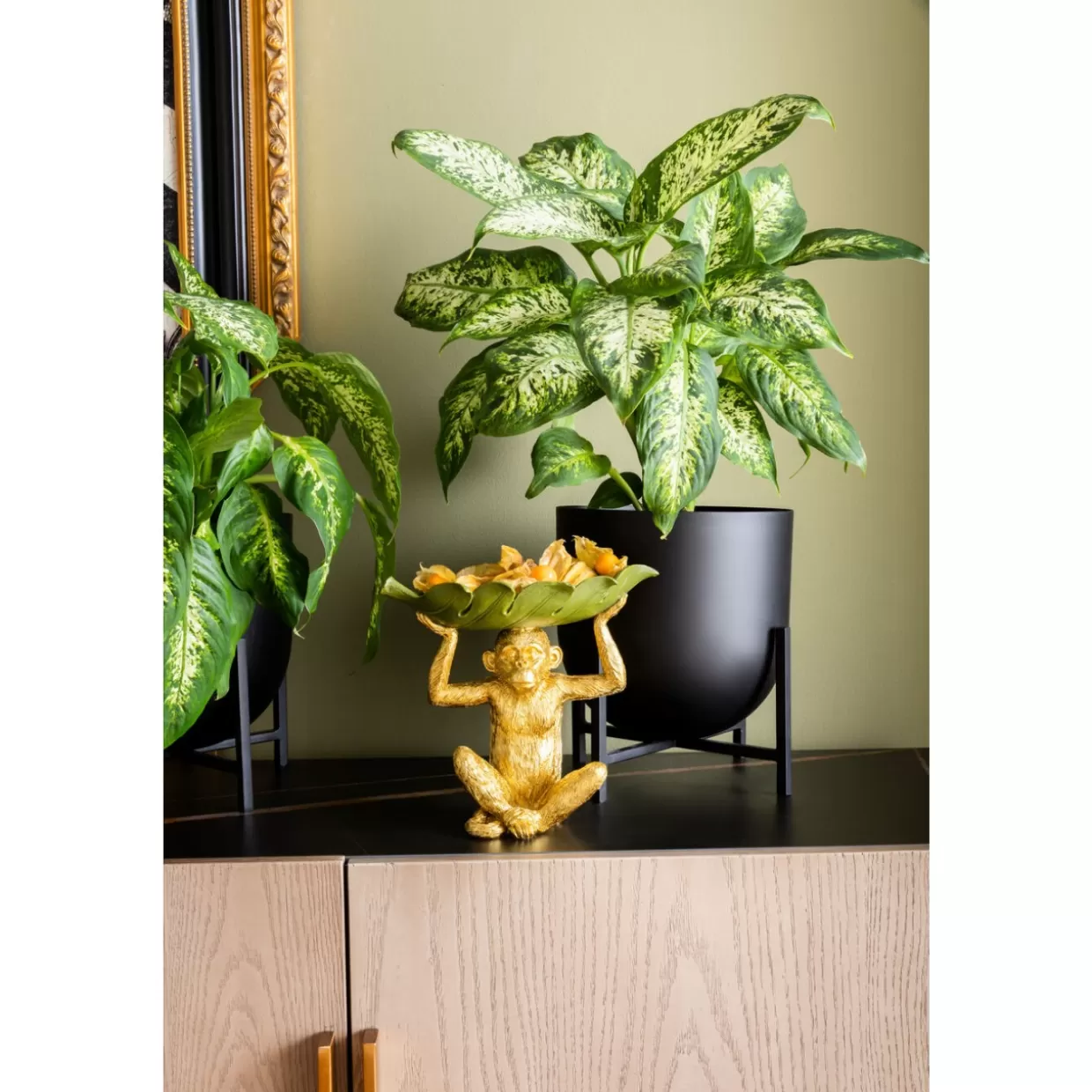 Credenza Moderna Cesaro KARE Design - Comò Soggiorno 160x76 cm, Arredamento Funzionale per Sala da Pranzo con Design Contemporaneo