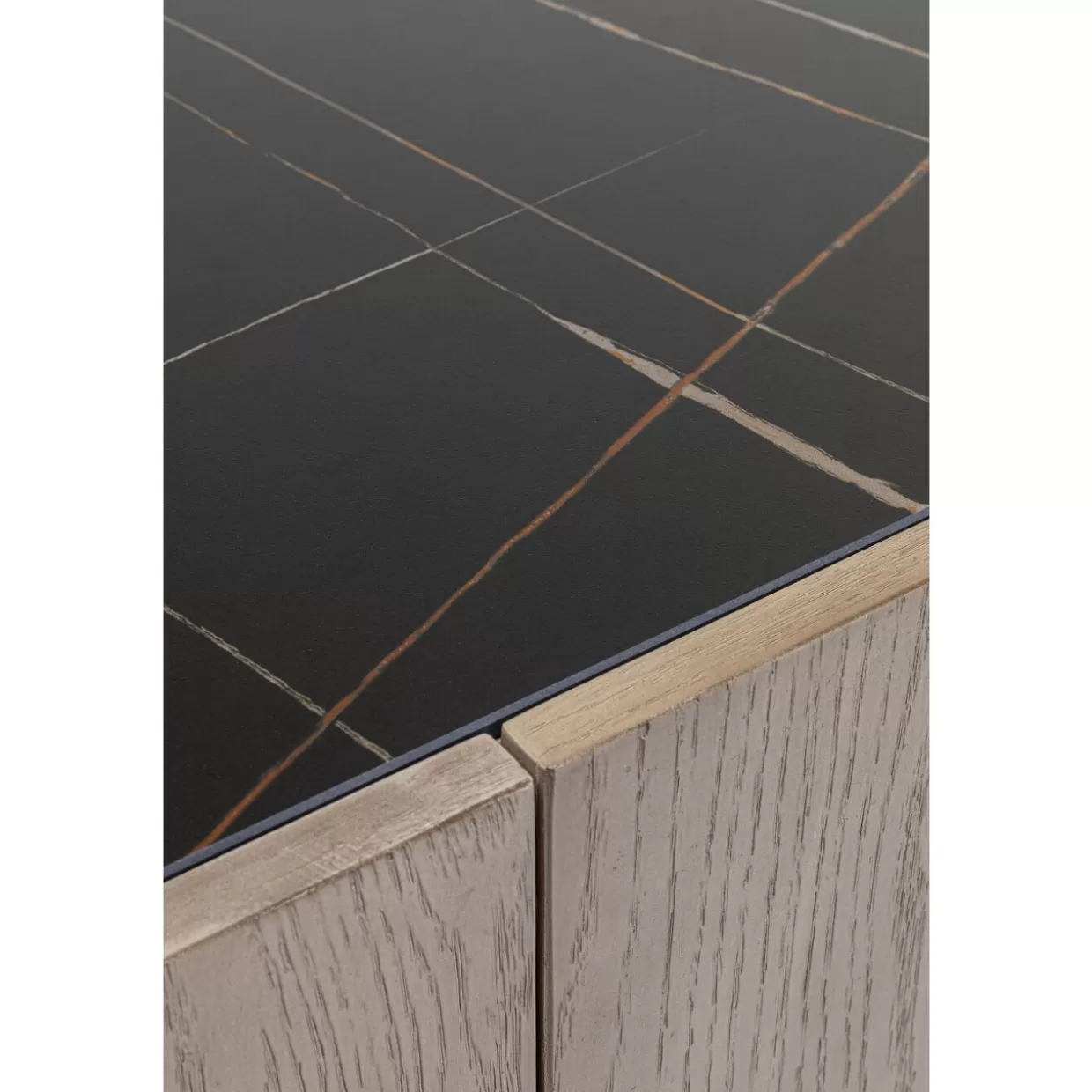 Credenza Moderna Cesaro KARE Design - Comò Soggiorno 160x76 cm, Arredamento Funzionale per Sala da Pranzo con Design Contemporaneo