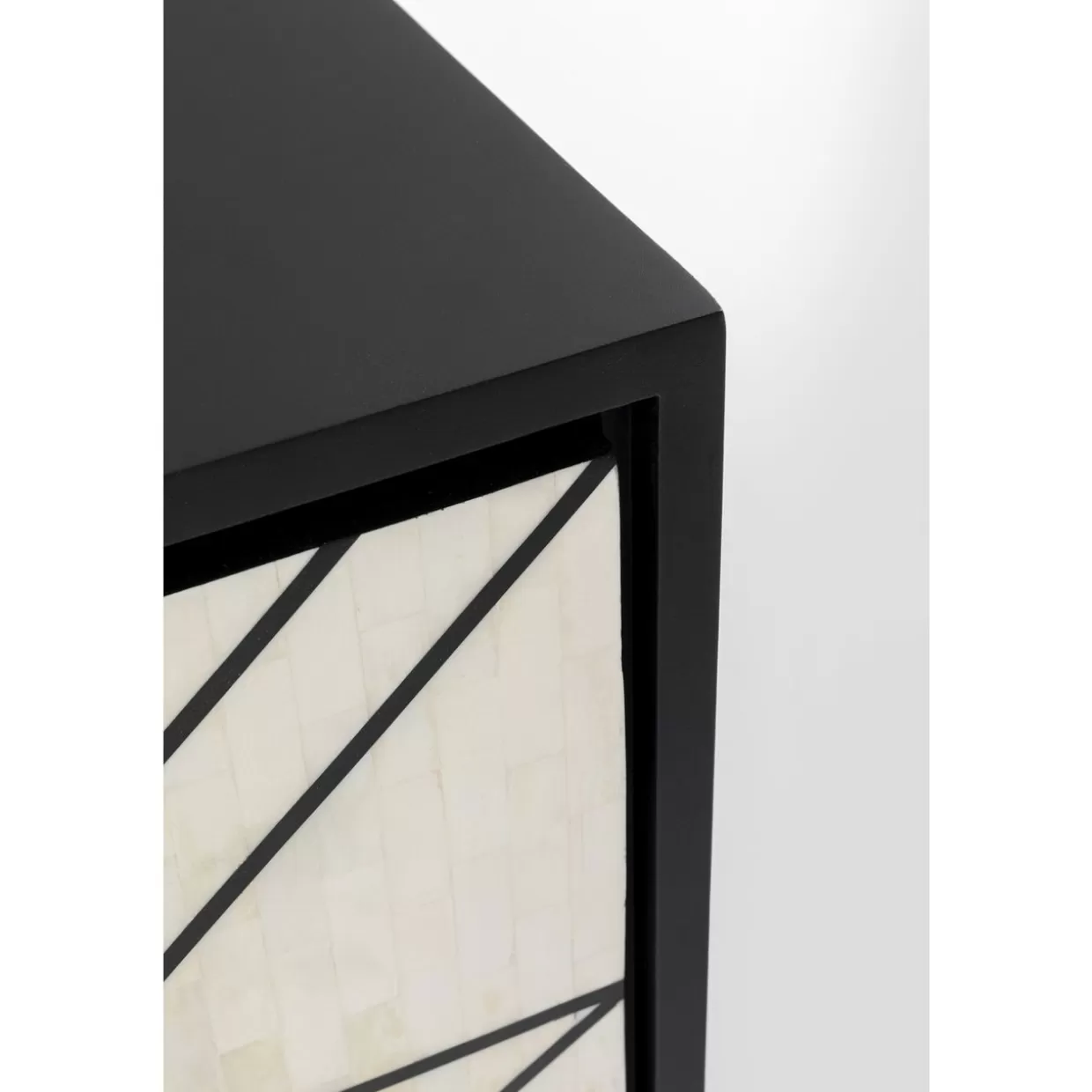Credenza Moderna KARE Design per Soggiorno, Comò con Ante Laccate - Disponibile in Misura L.150 x P.80cm