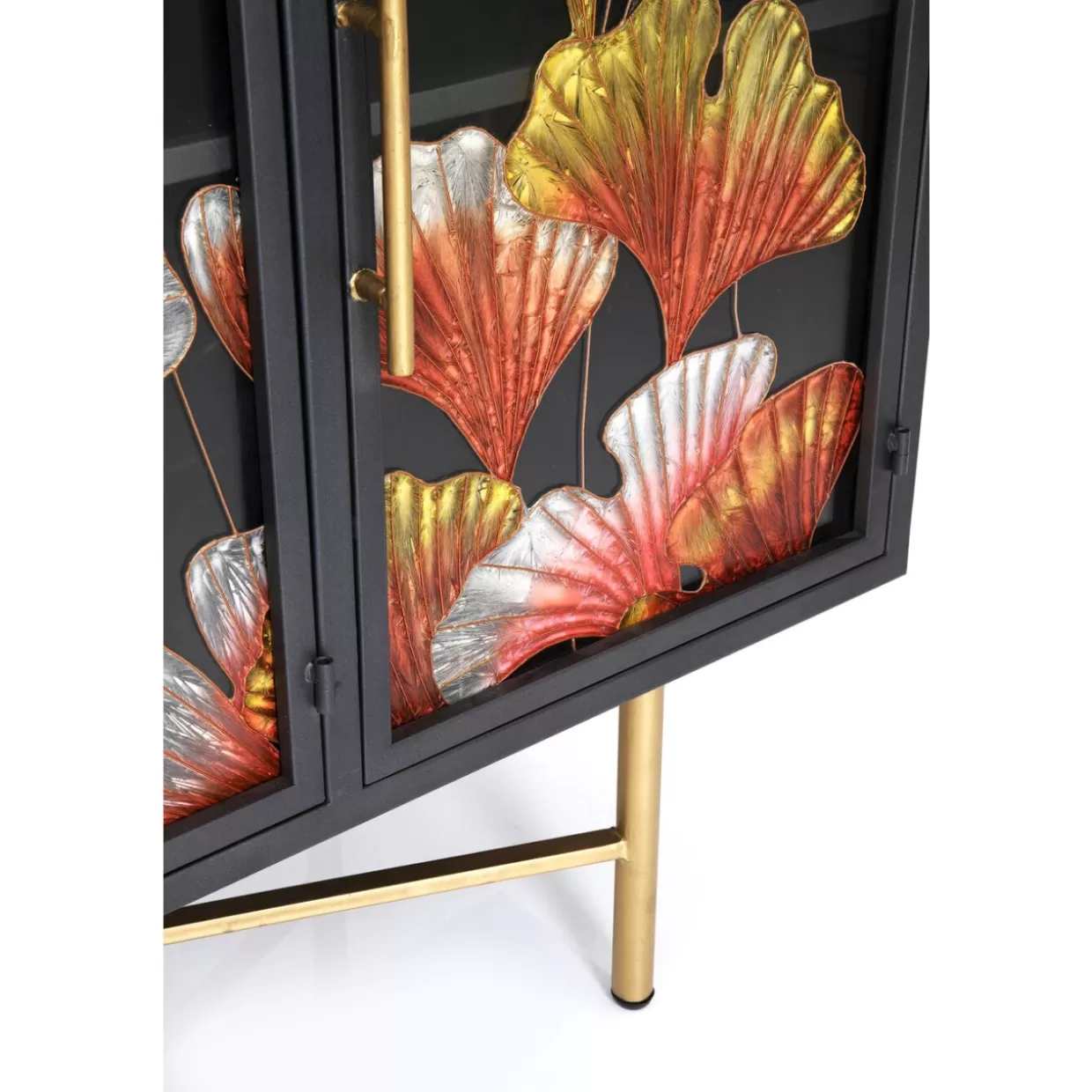 KARE Design® Comò e Credenze Moderne | Credenza Ginkgo con Stile Naturale, 105x80 cm - Elegante Design Esclusivo per Soggiorno