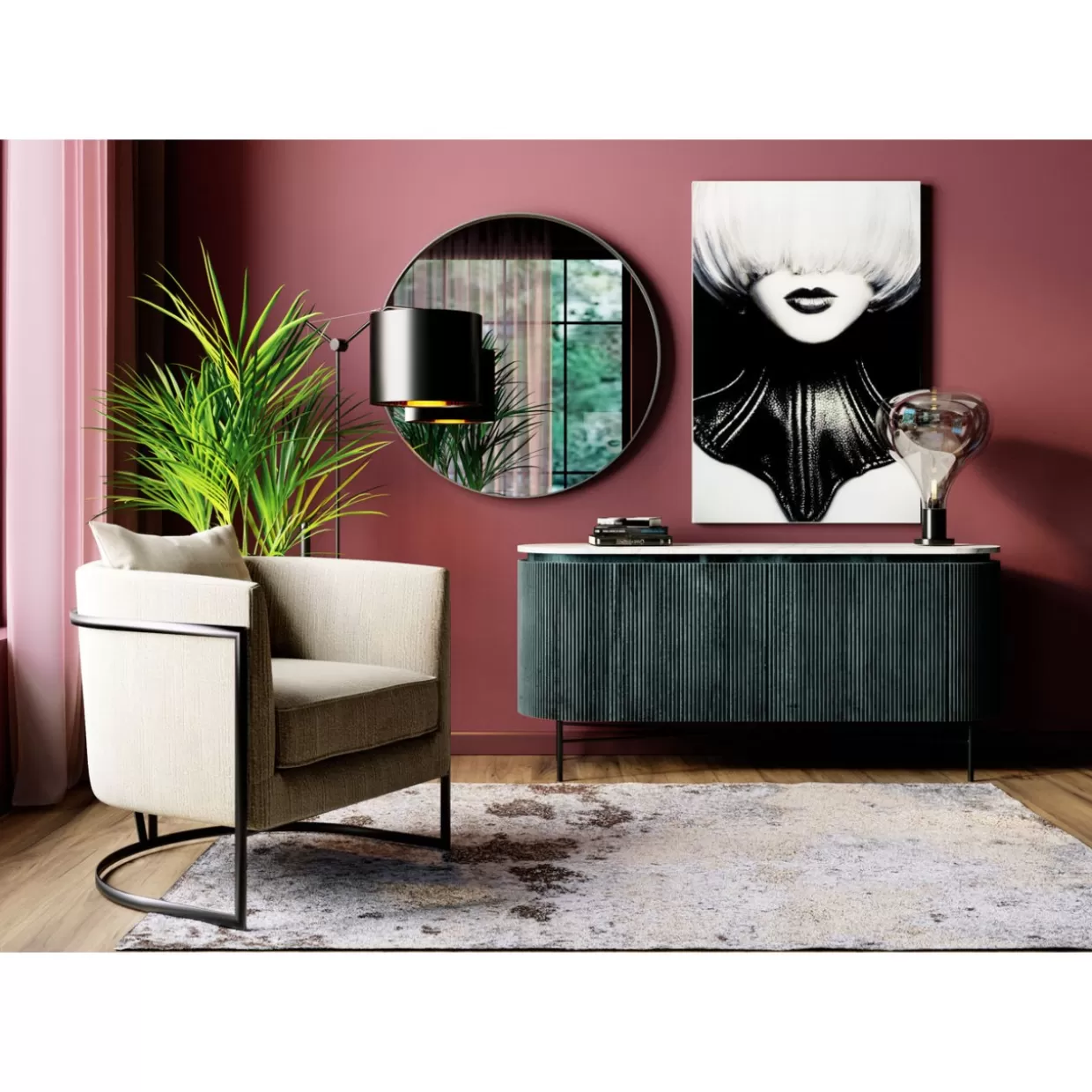 KARE Design - Comò e Credenze Moderne con Stile Contemporaneo | Linea Glenn per Soggiorni Funzionali