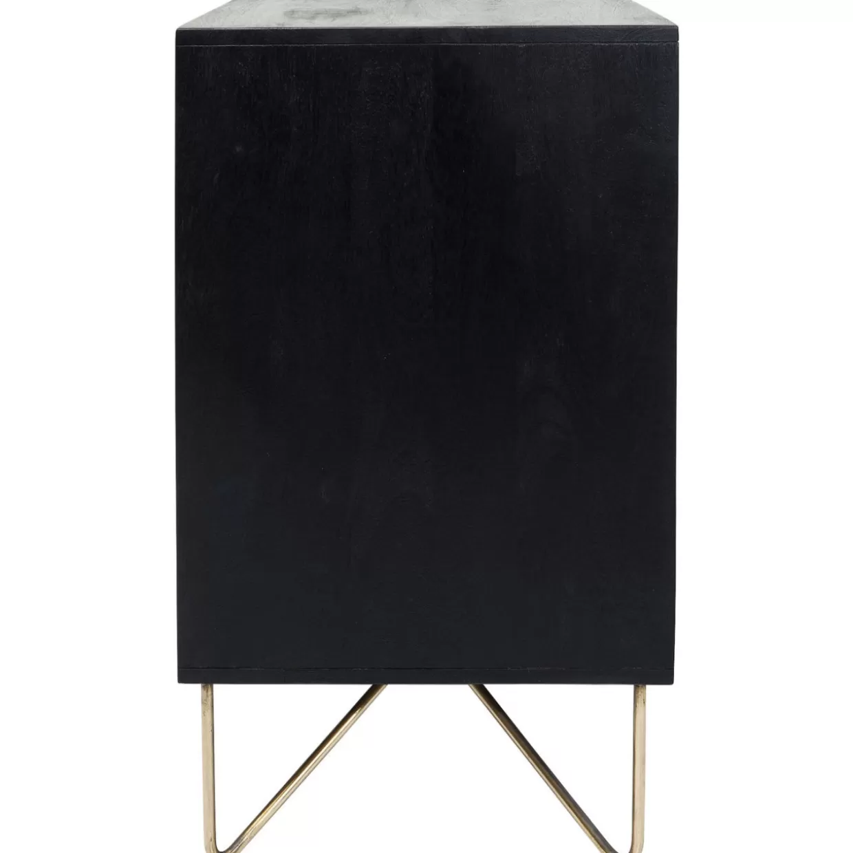 Credenza Decorativa KARE Design - Comò con Effetto Marmo con Venature Dorate · Mobili Eleganti per Soggiorno Moderno