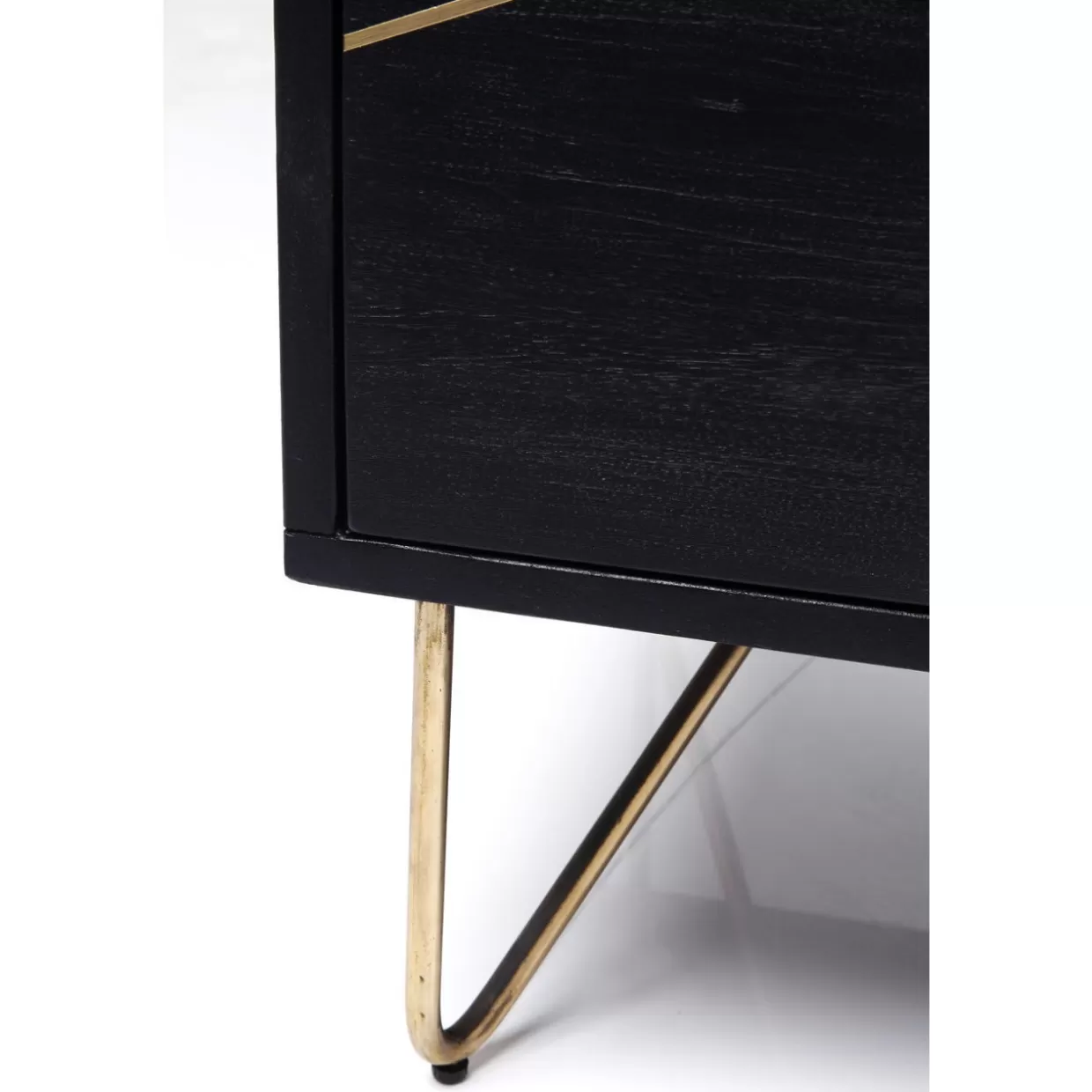 Credenza Decorativa KARE Design - Comò con Effetto Marmo con Venature Dorate · Mobili Eleganti per Soggiorno Moderno