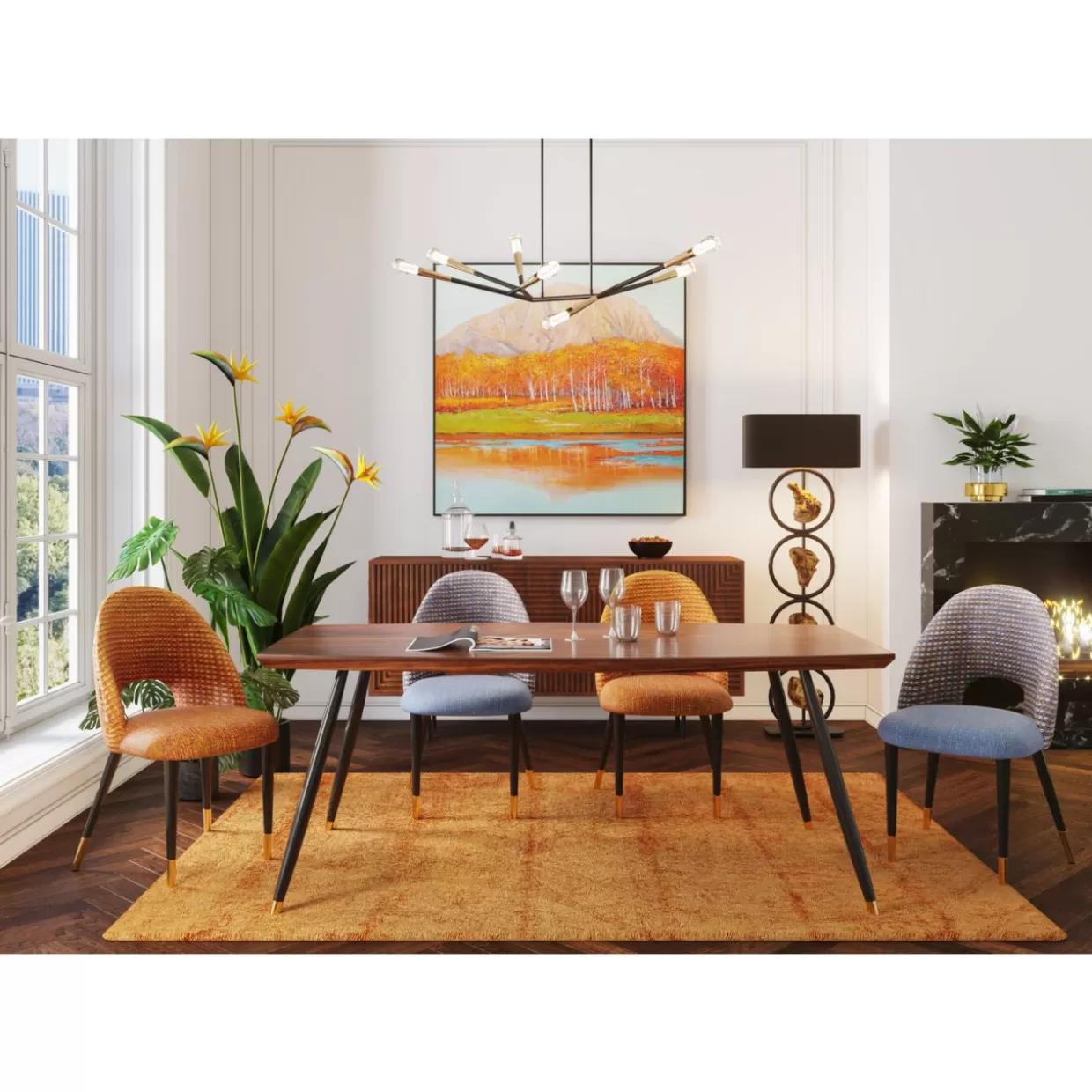 KARE Design Comò e Credenze con Finitura Scanalata - Mobili Sala da Pranzo Moderni con Design Unico
