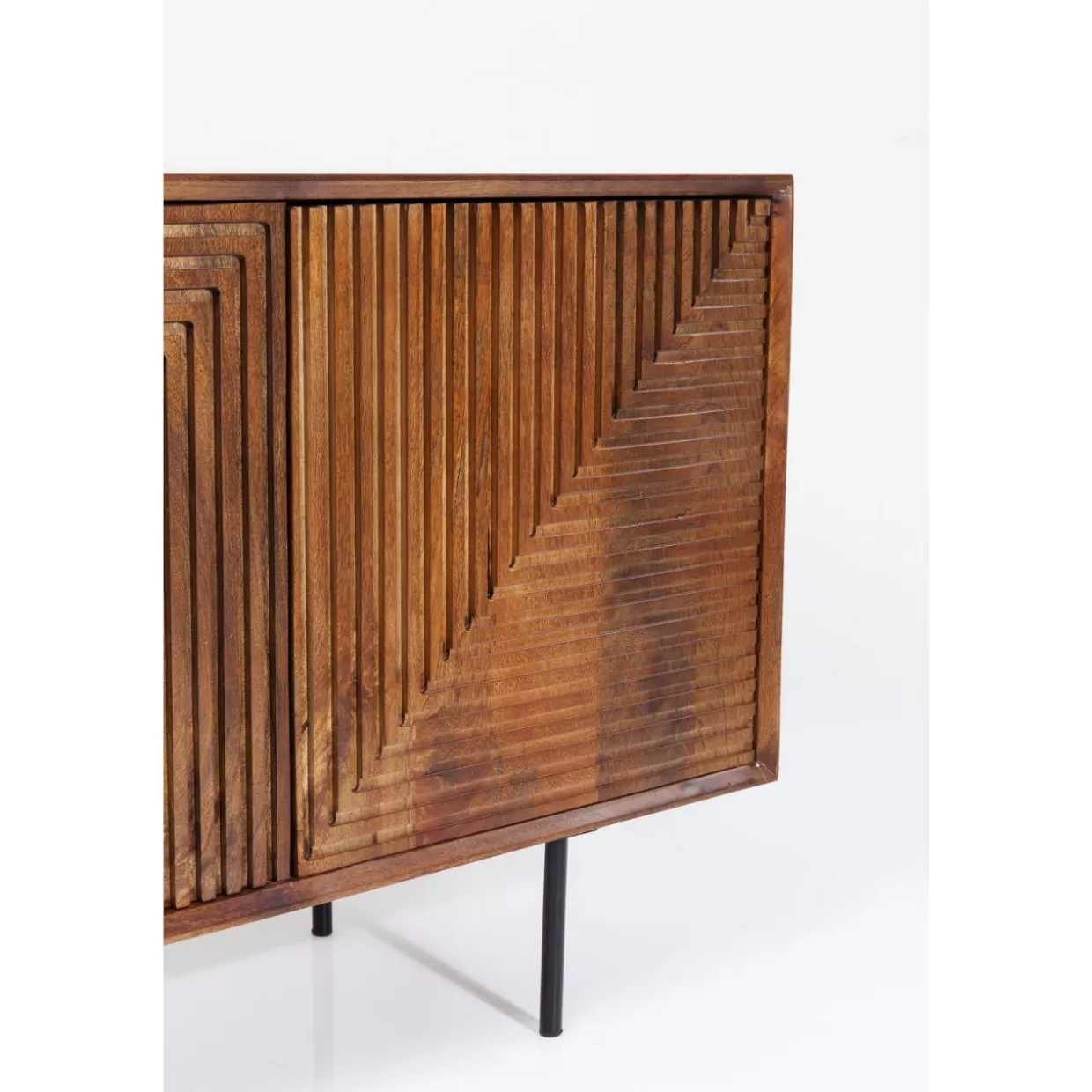 KARE Design Comò e Credenze con Finitura Scanalata - Mobili Sala da Pranzo Moderni con Design Unico