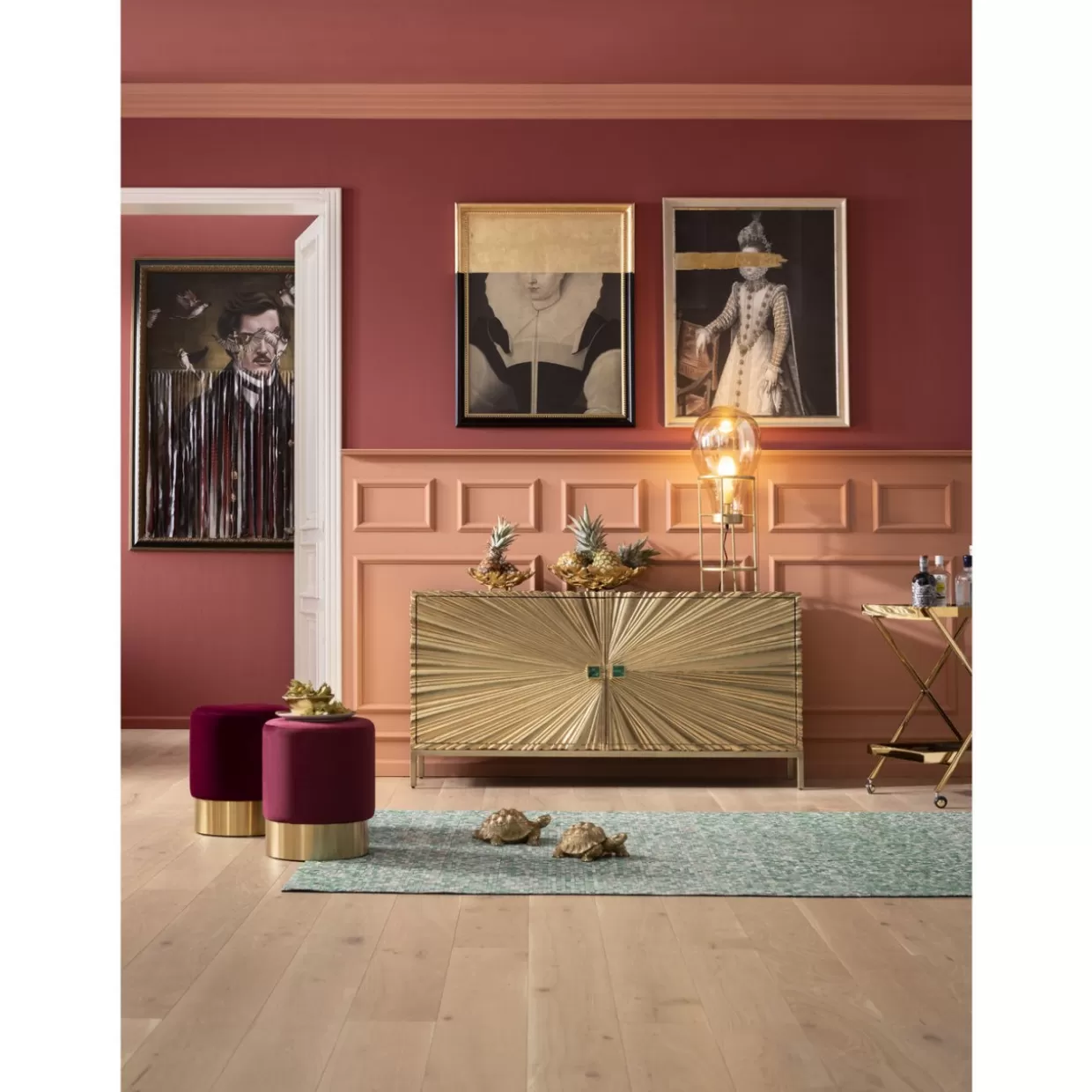 Credenze Moderne KARE Design con Luci Integrate | Comò Illuminato e Mobili Eleganti