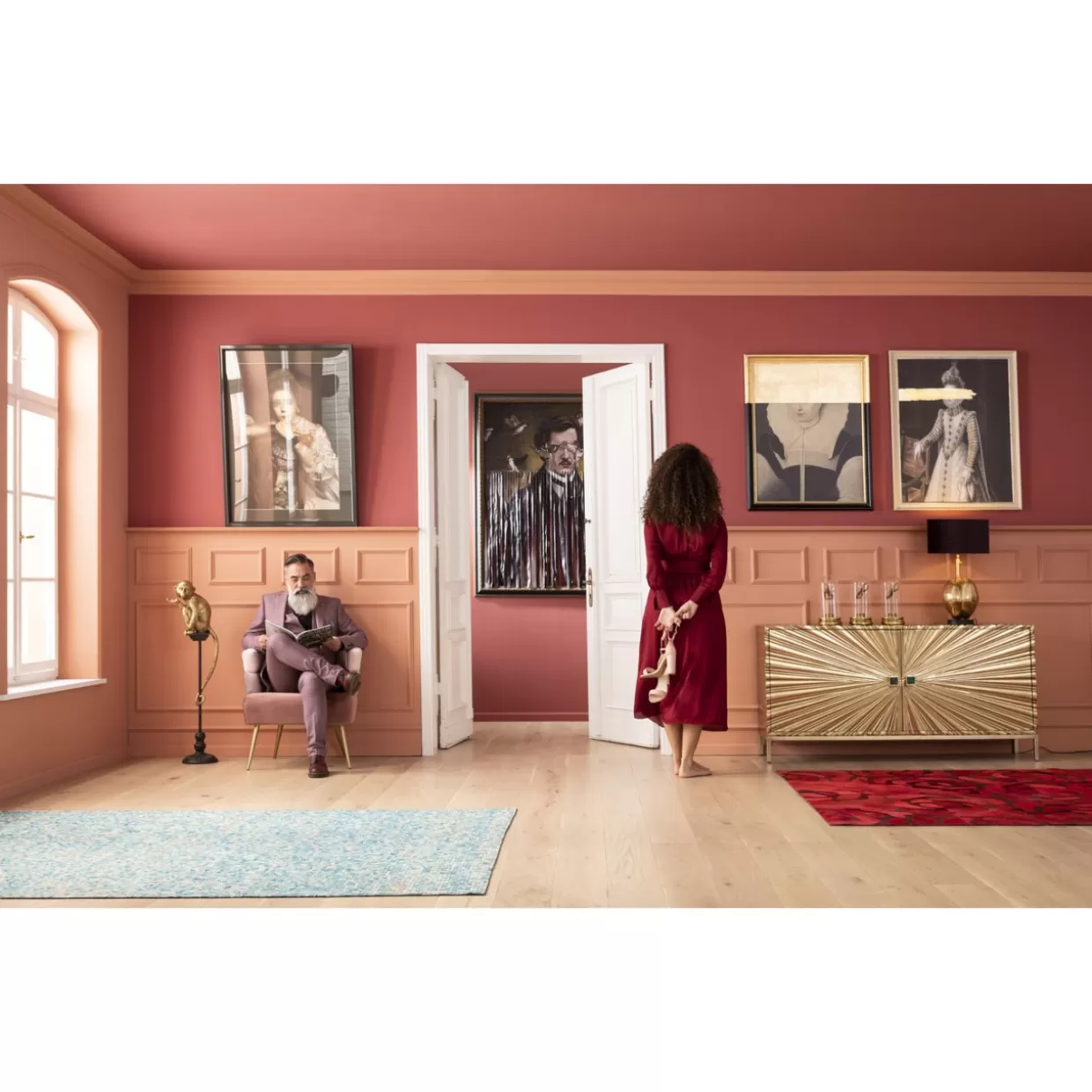 Credenze Moderne KARE Design con Luci Integrate | Comò Illuminato e Mobili Eleganti